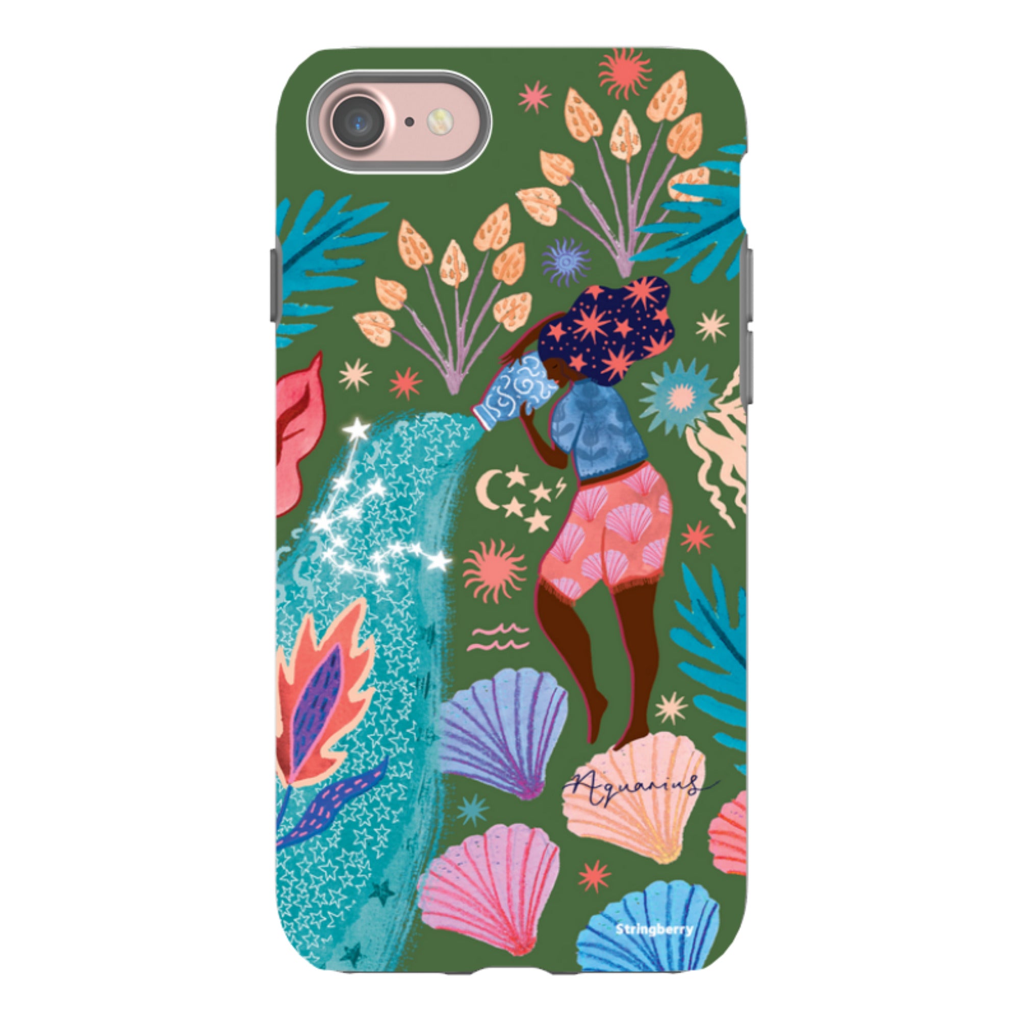 iPhone Tough Case - Aquarius By Emma Frances Grant