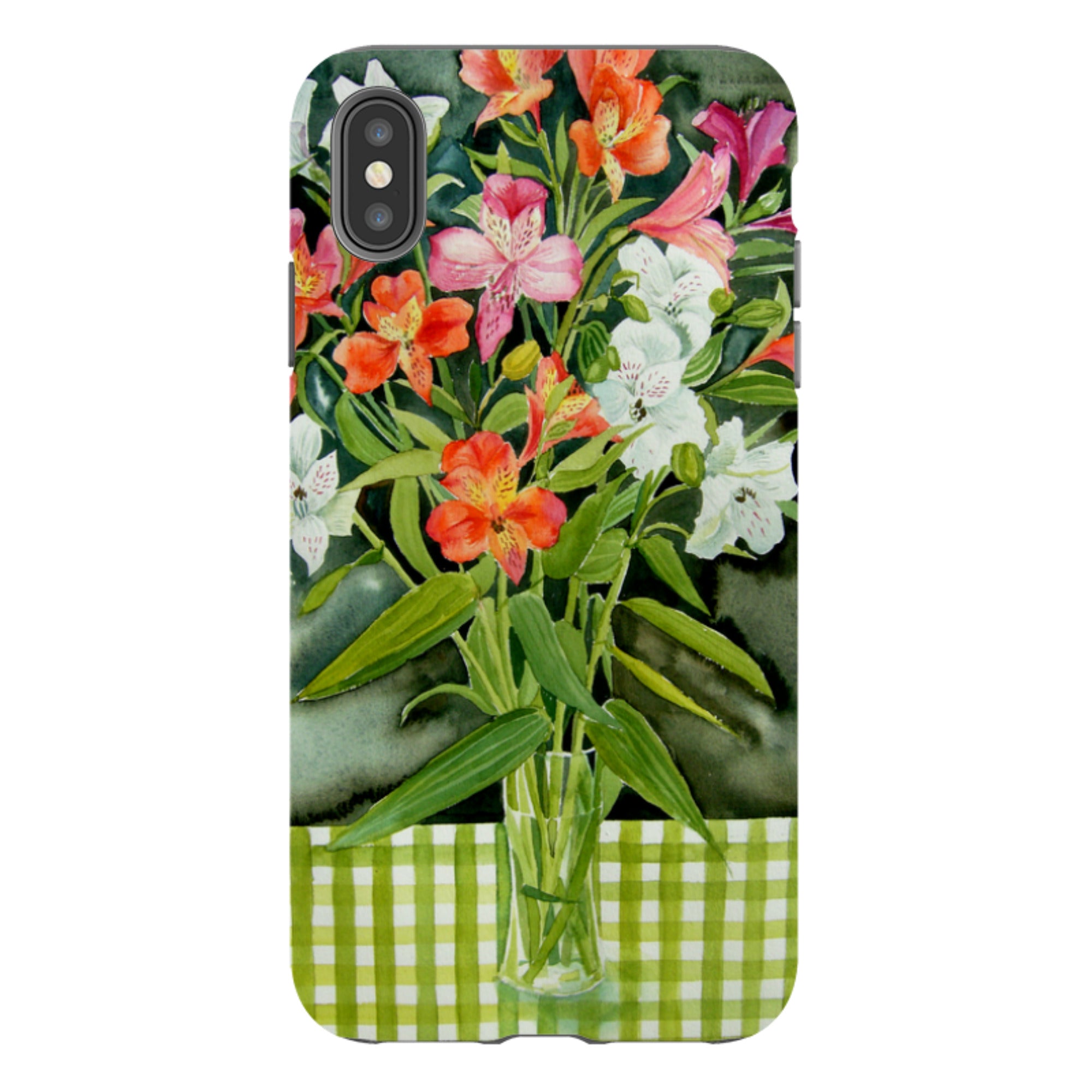 iPhone Tough Case - Fresias By Mary Stubberfield