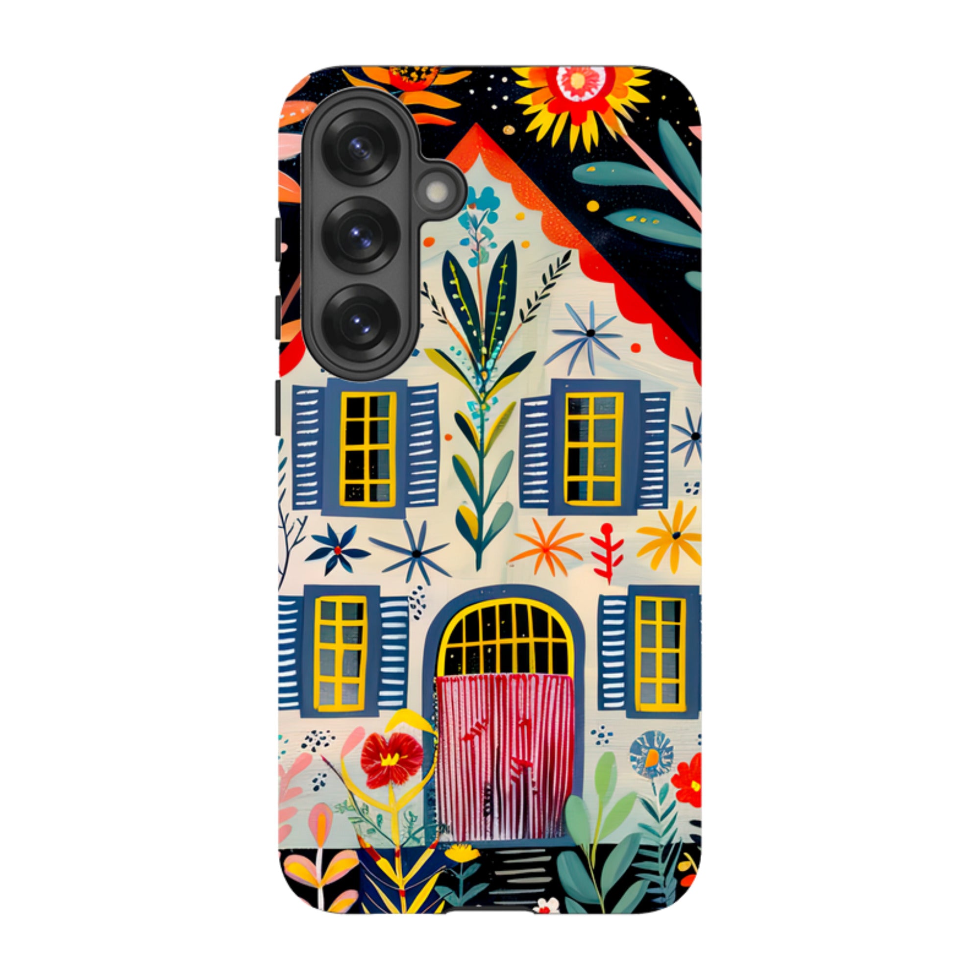 Samsung Tough Case - Folk Art House X