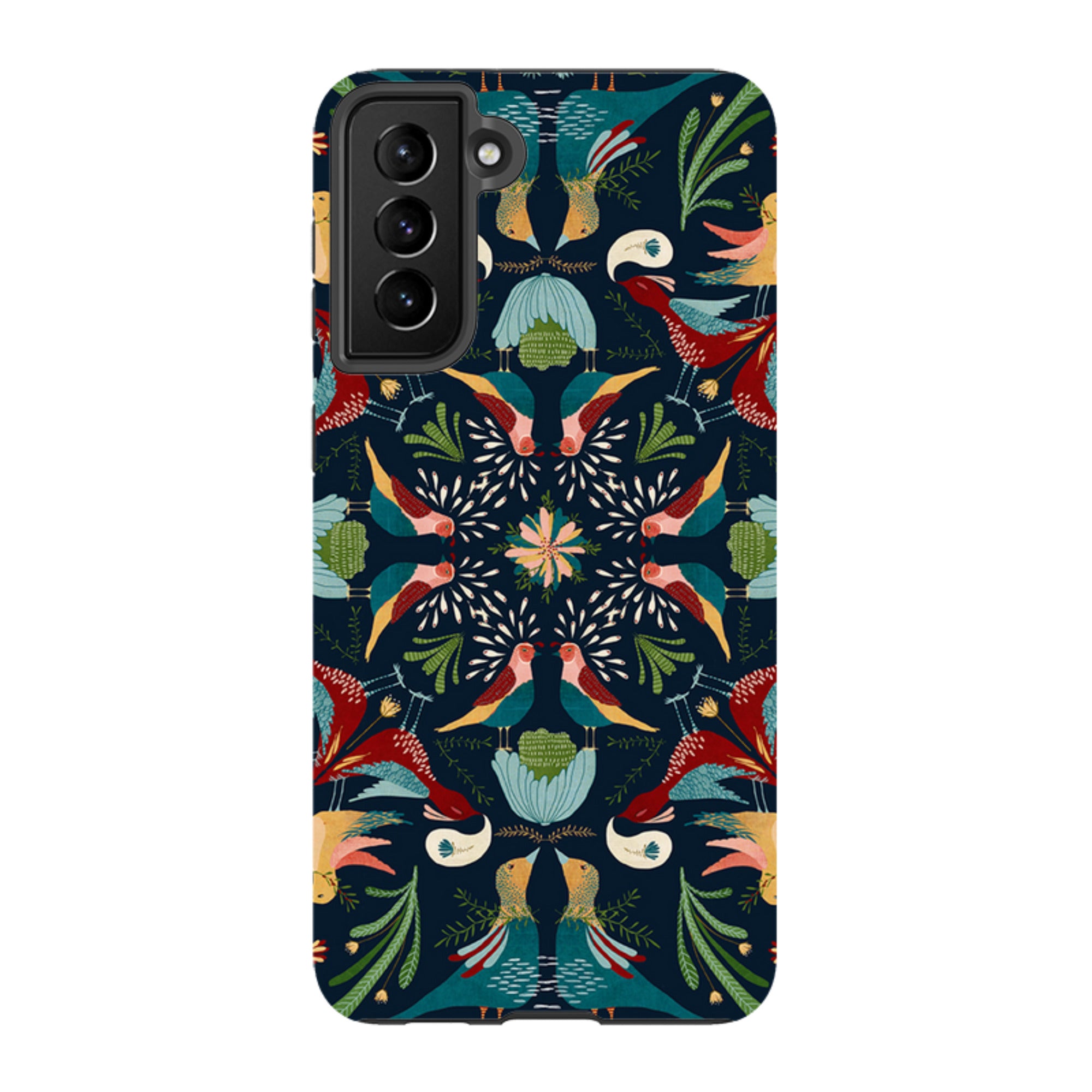 Samsung Tough Case - Navy Hanky By Katherine Quinn