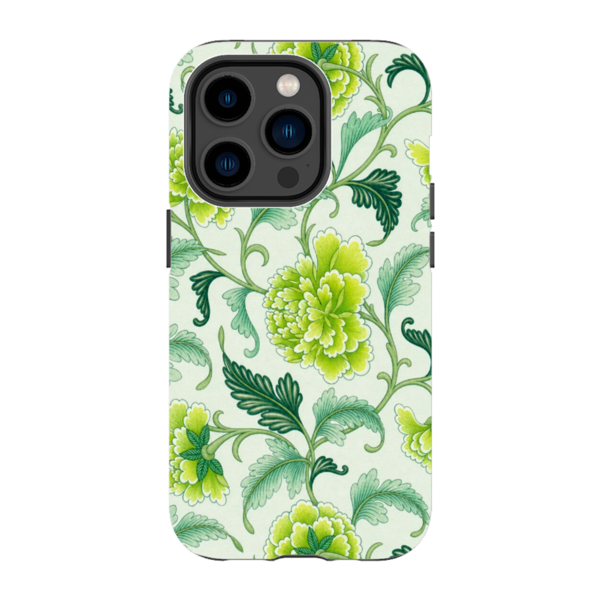 iPhone Tough Case - Sage Green Chinoiserie