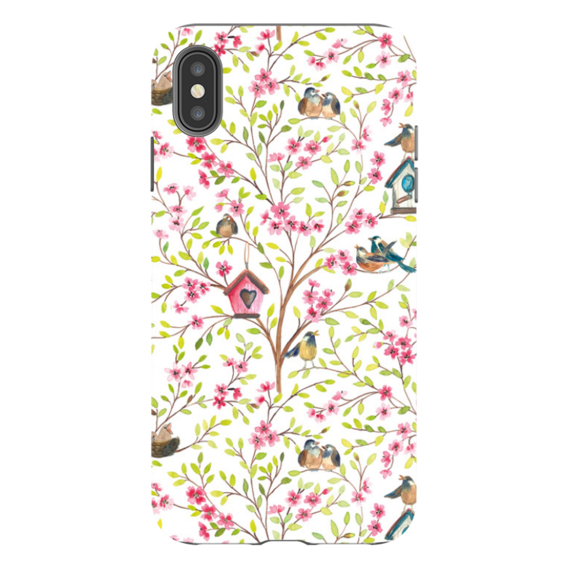 iPhone Tough Case - Spring Pattern By Elisabeth Haager