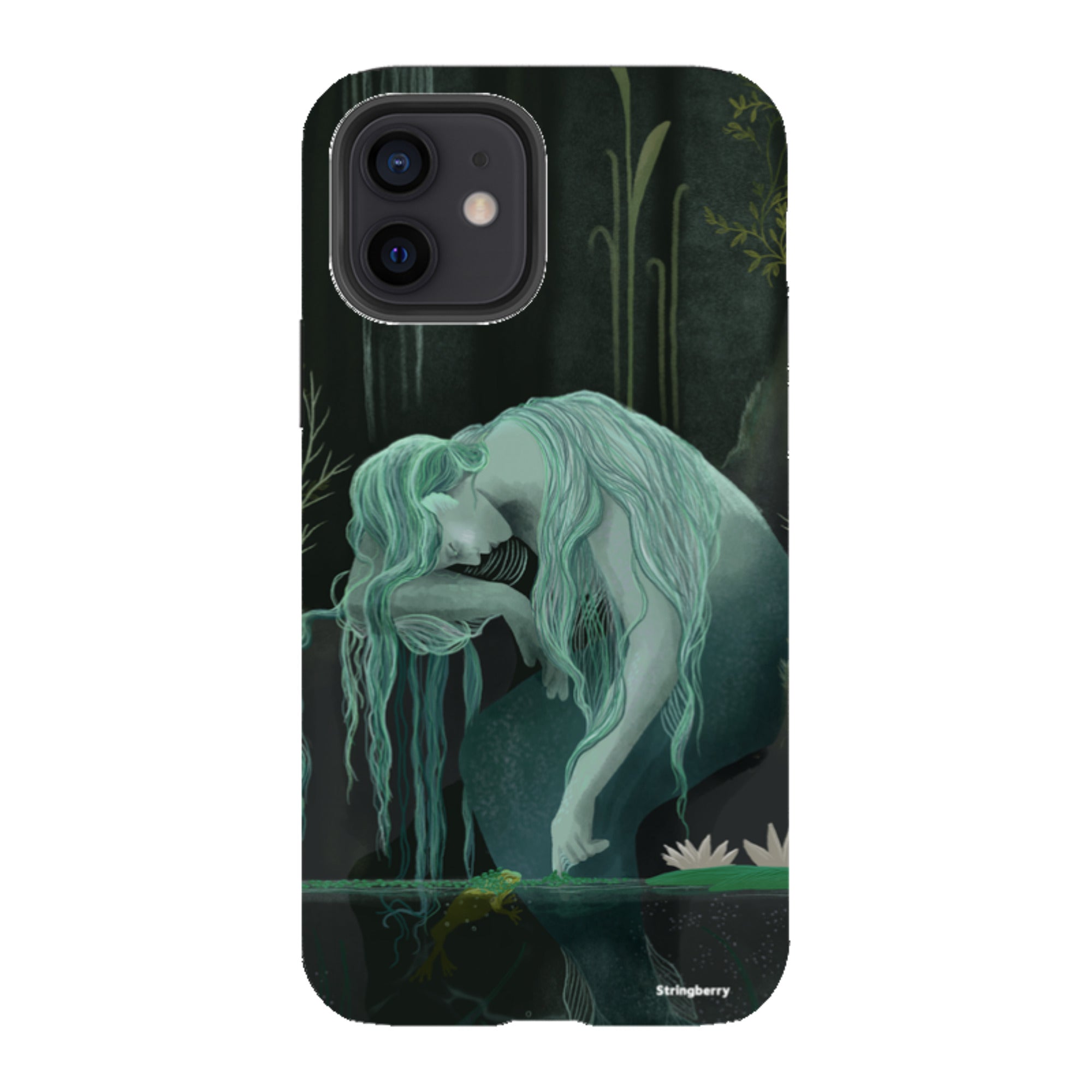 iPhone Tough Case - Mermaid By Anna Stead