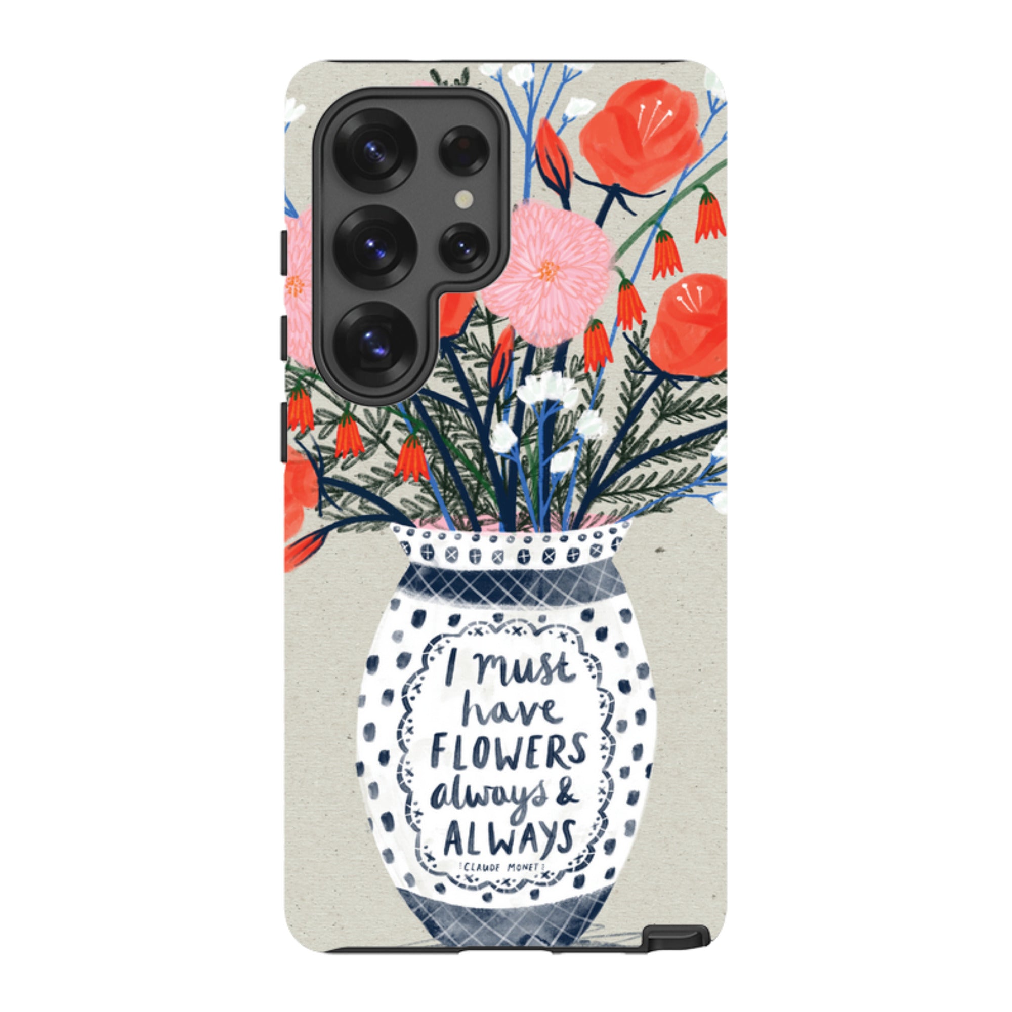 Samsung Tough Case - Flowers Always By Lee Foster Wilson