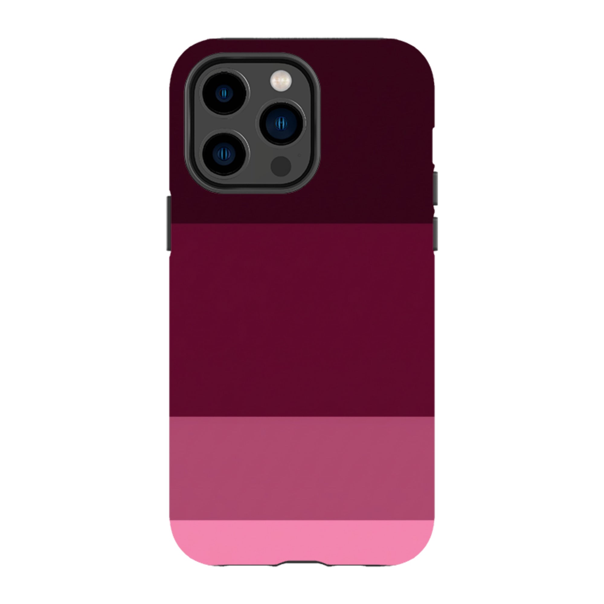 iPhone Tough Case - Burgundy Gradient