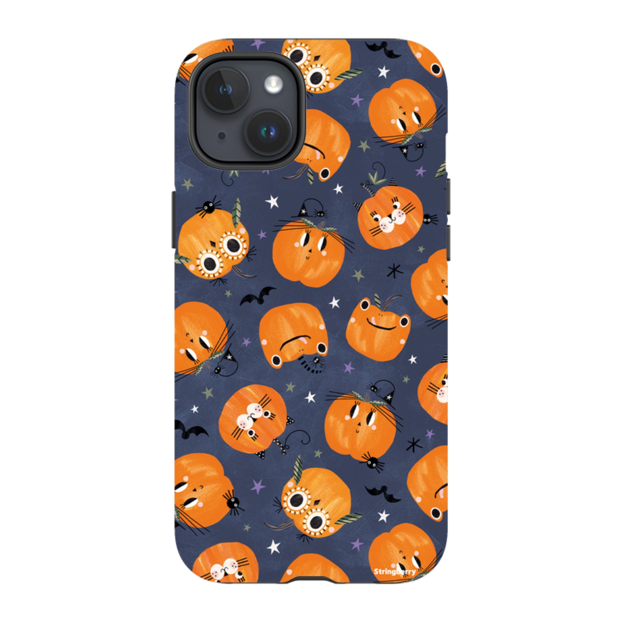 iPhone MagSafe Tough Case -  Halloween Pumpkin Dark By Ali Brookes