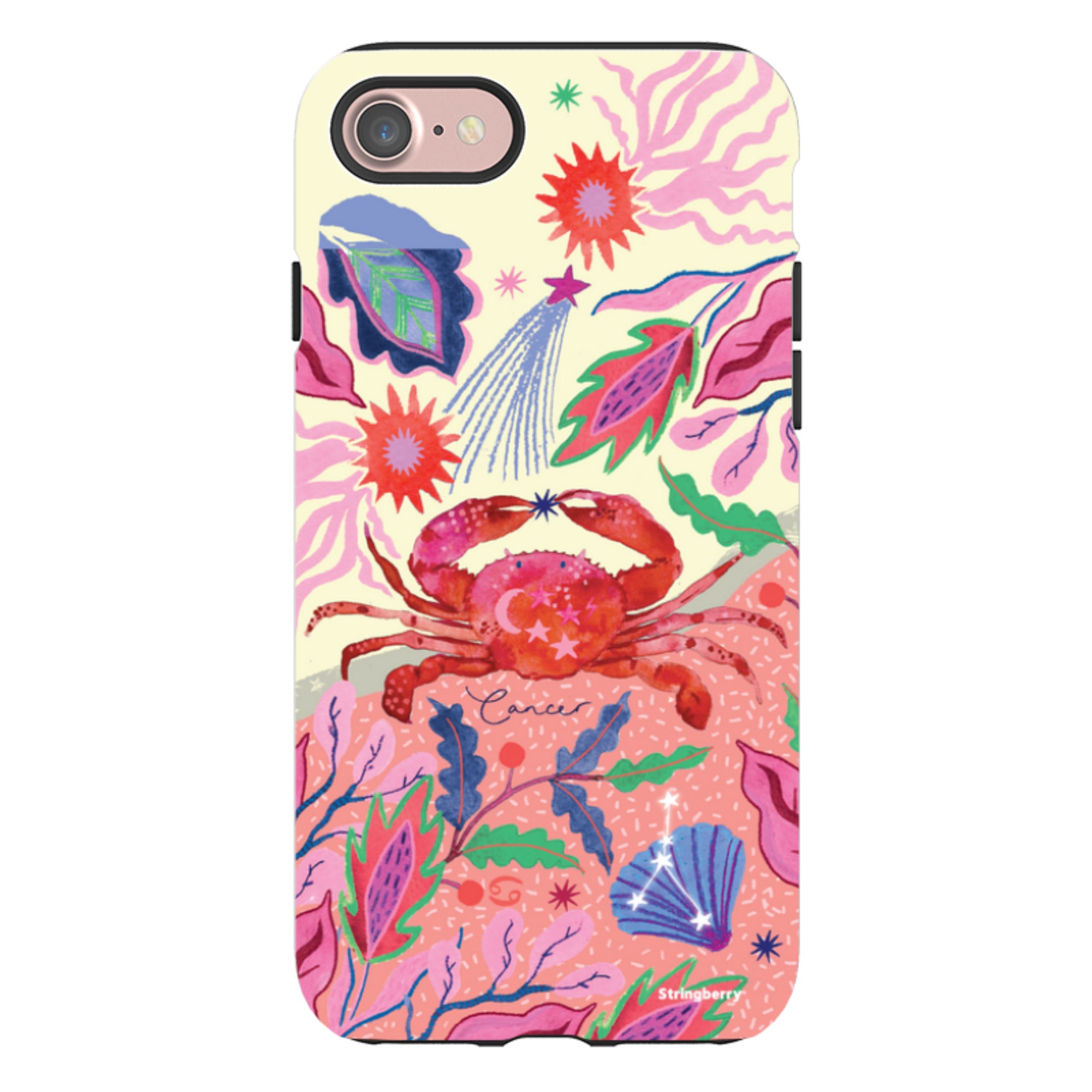 iPhone Tough Case - Cancer By Emma Frances Grant