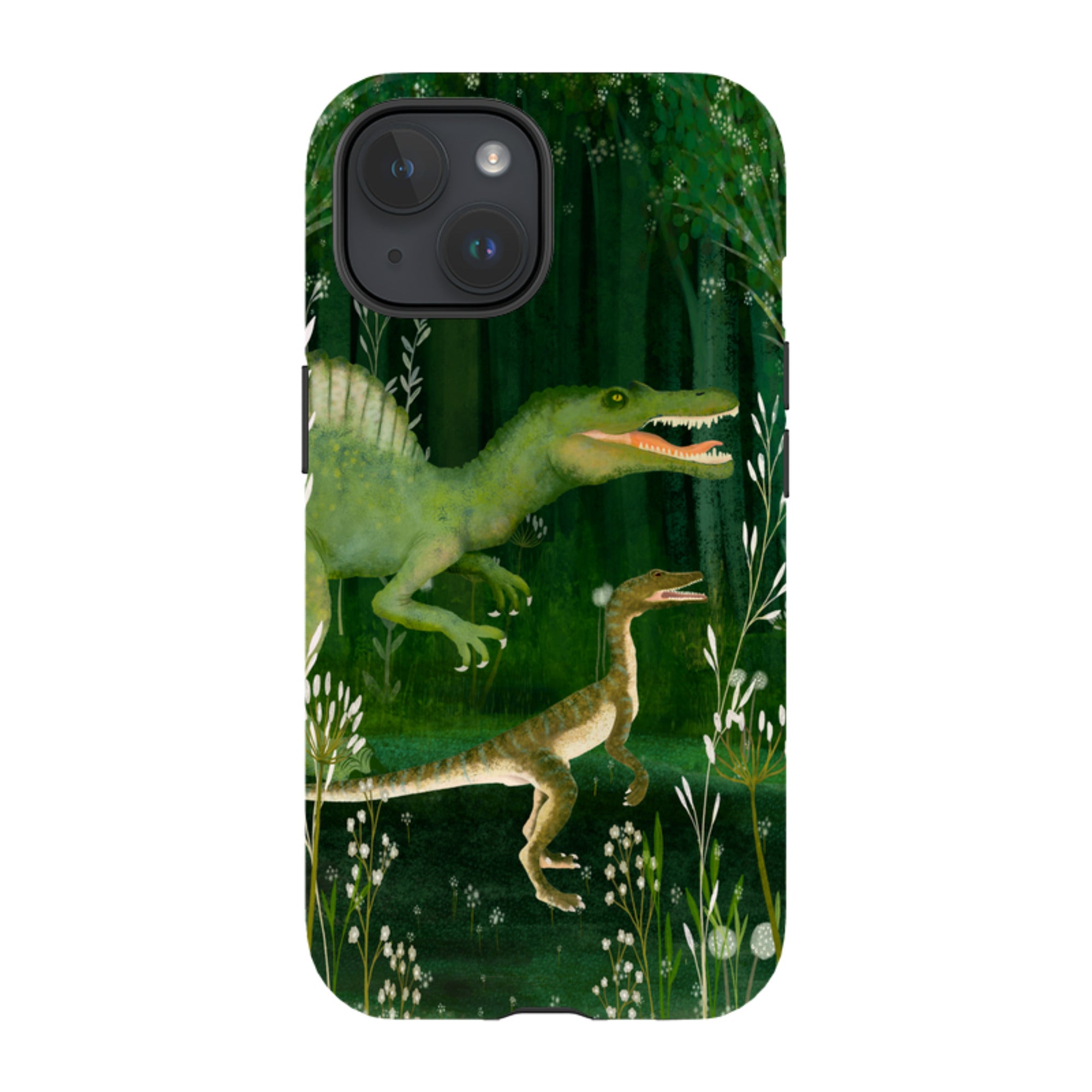 iPhone Tough Case - Dino Park II By Katherine Quinn