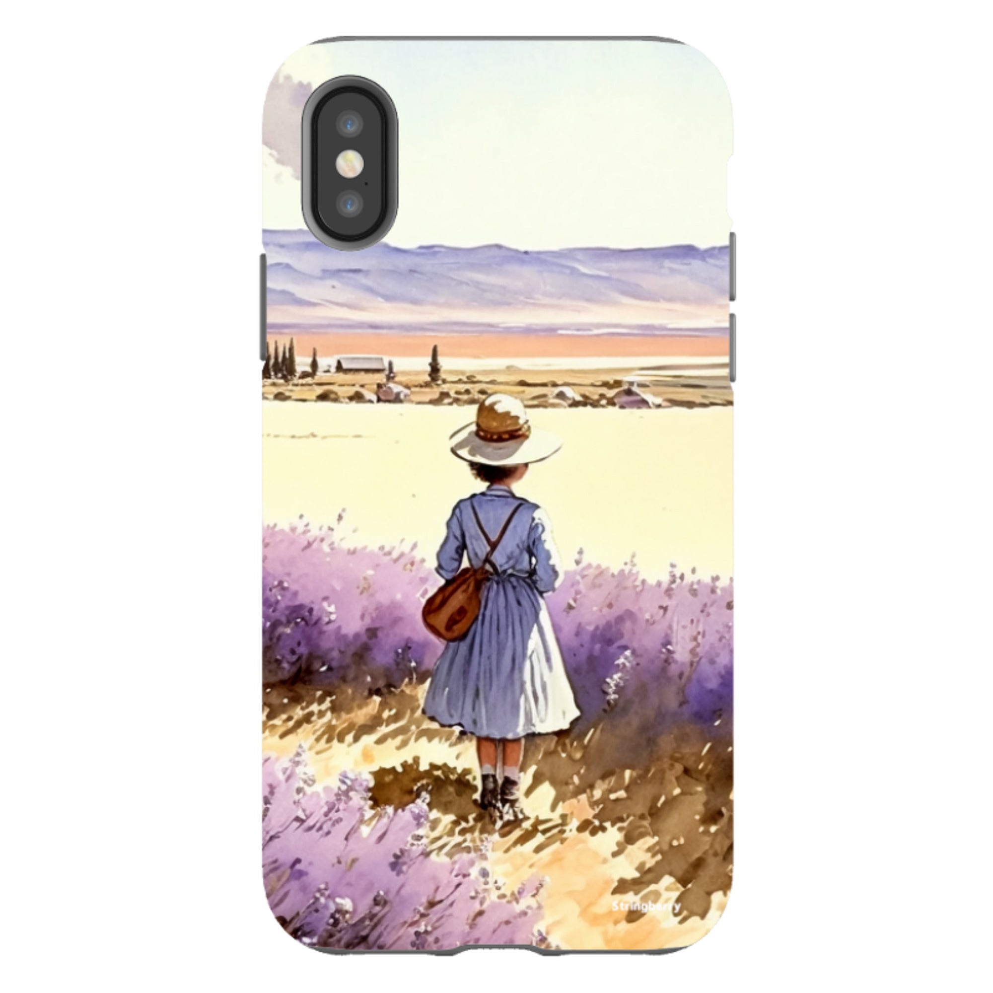 iPhone Tough Case - Girl In Fields