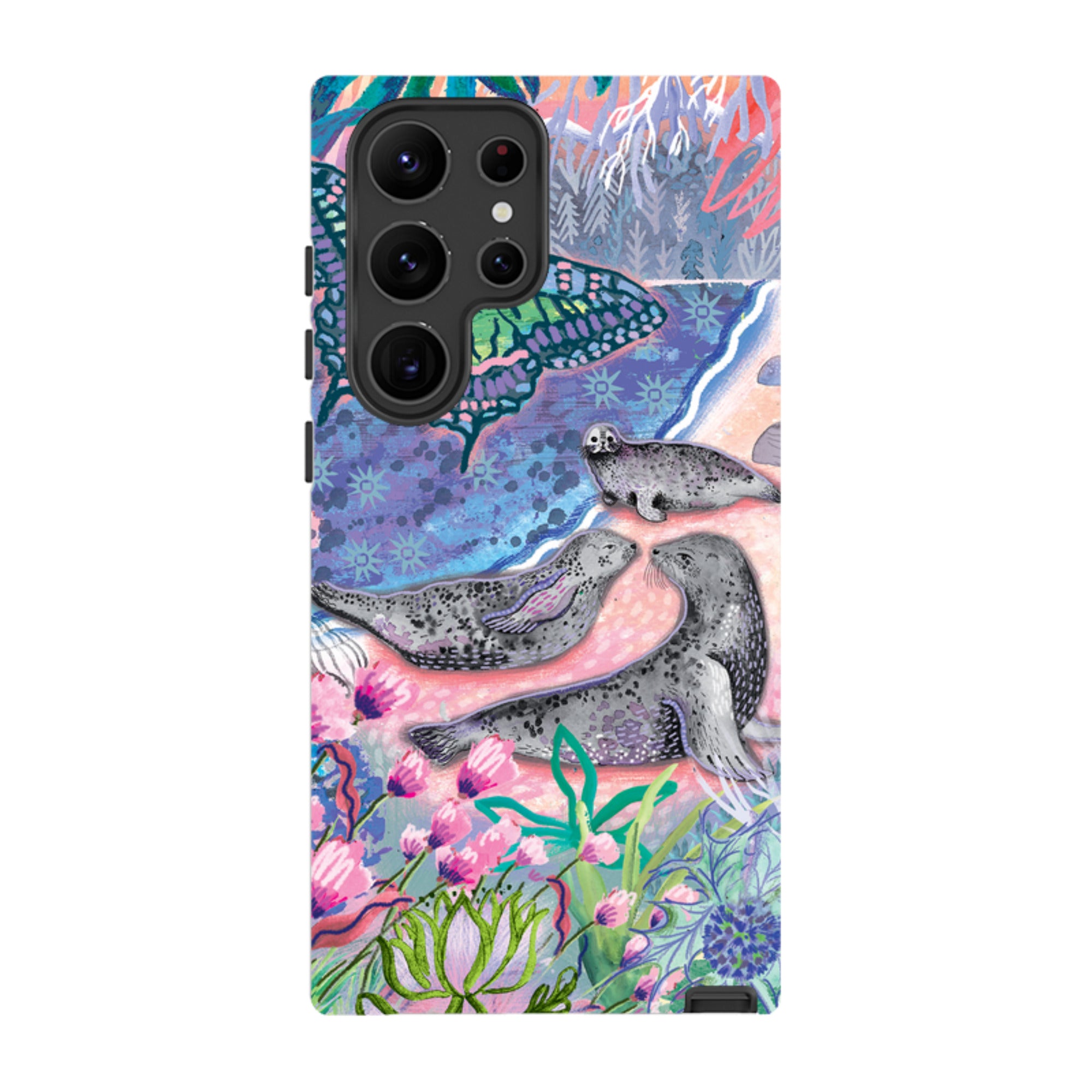 Samsung Tough  Case - Scenic Seals Of Norfolk By Emma Frances Grant