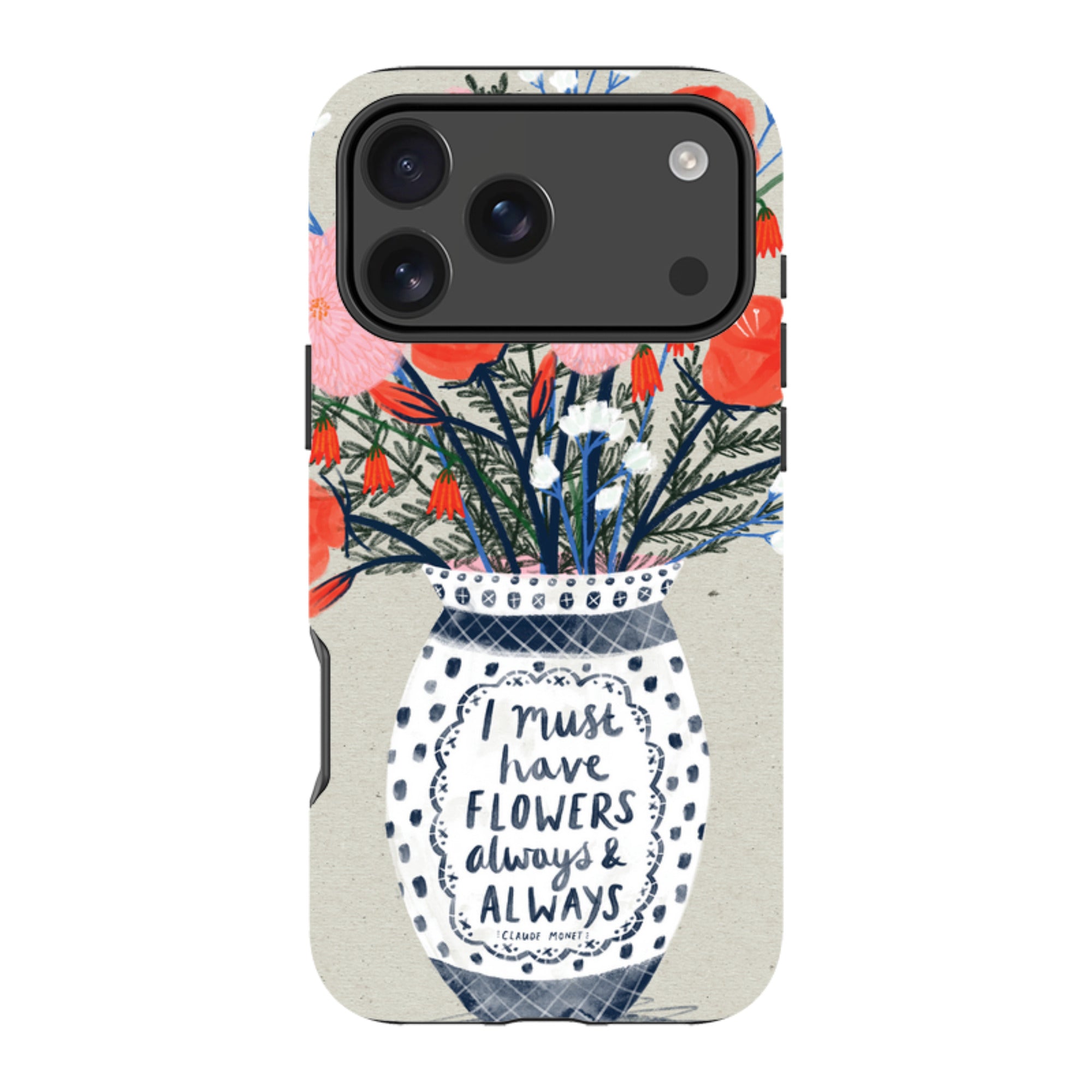 iPhone Tough Case - Flowers Always By Lee Foster Wilson