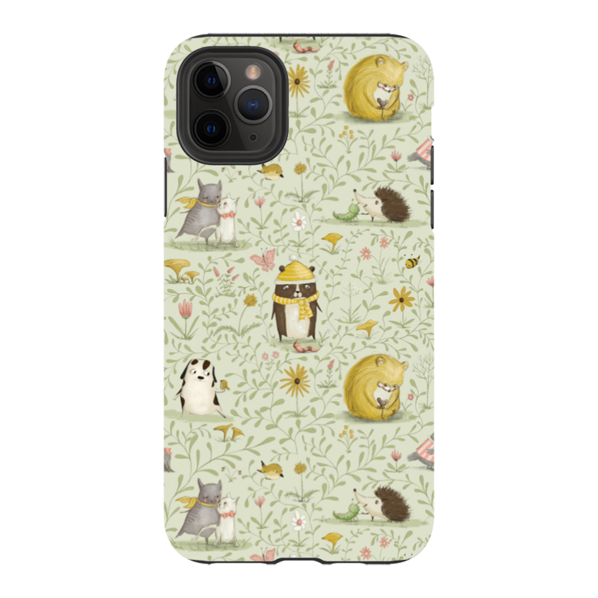 iPhone Tough Case - Animal Meetings By Maja Lindberg