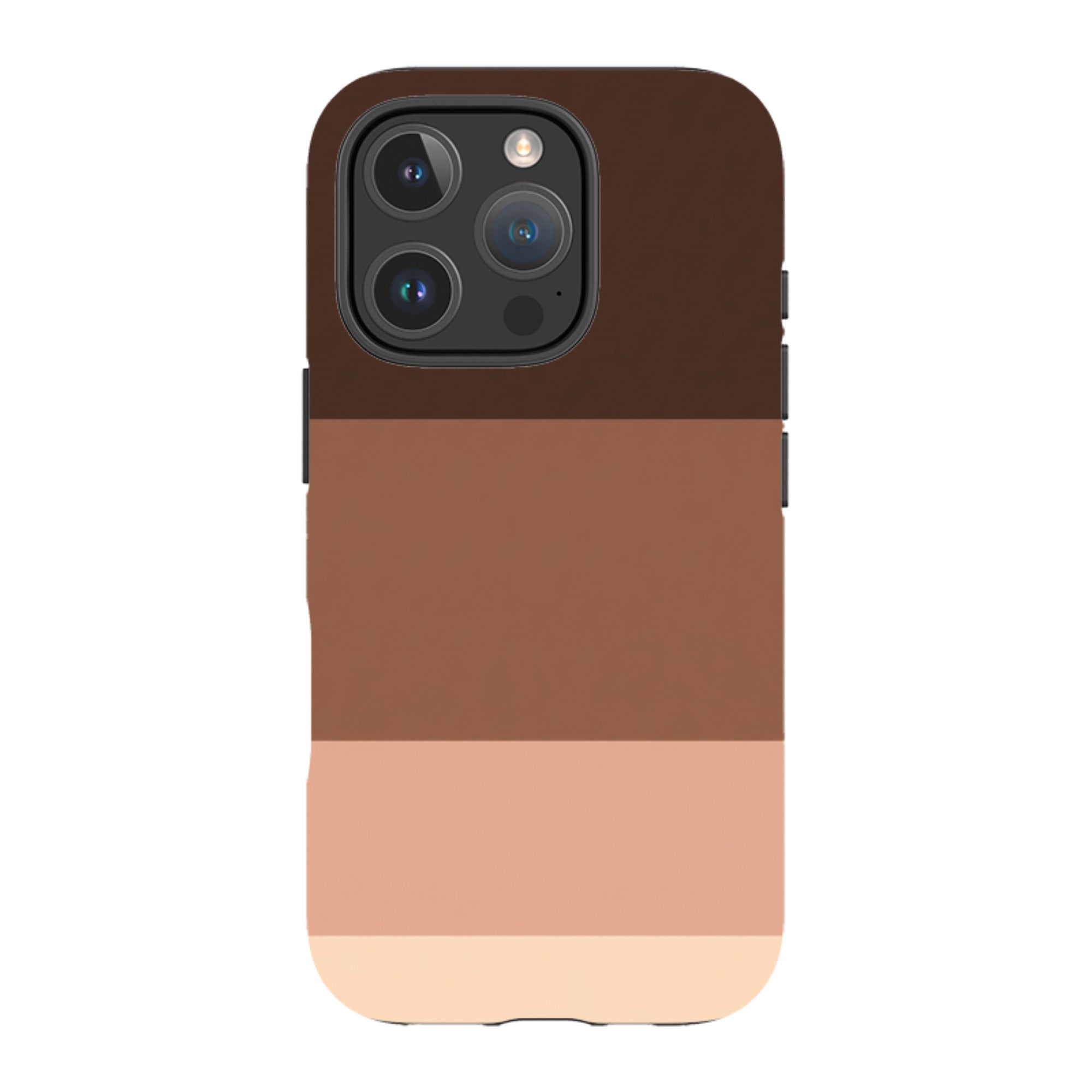 iPhone Tough Case - Brown Gradient