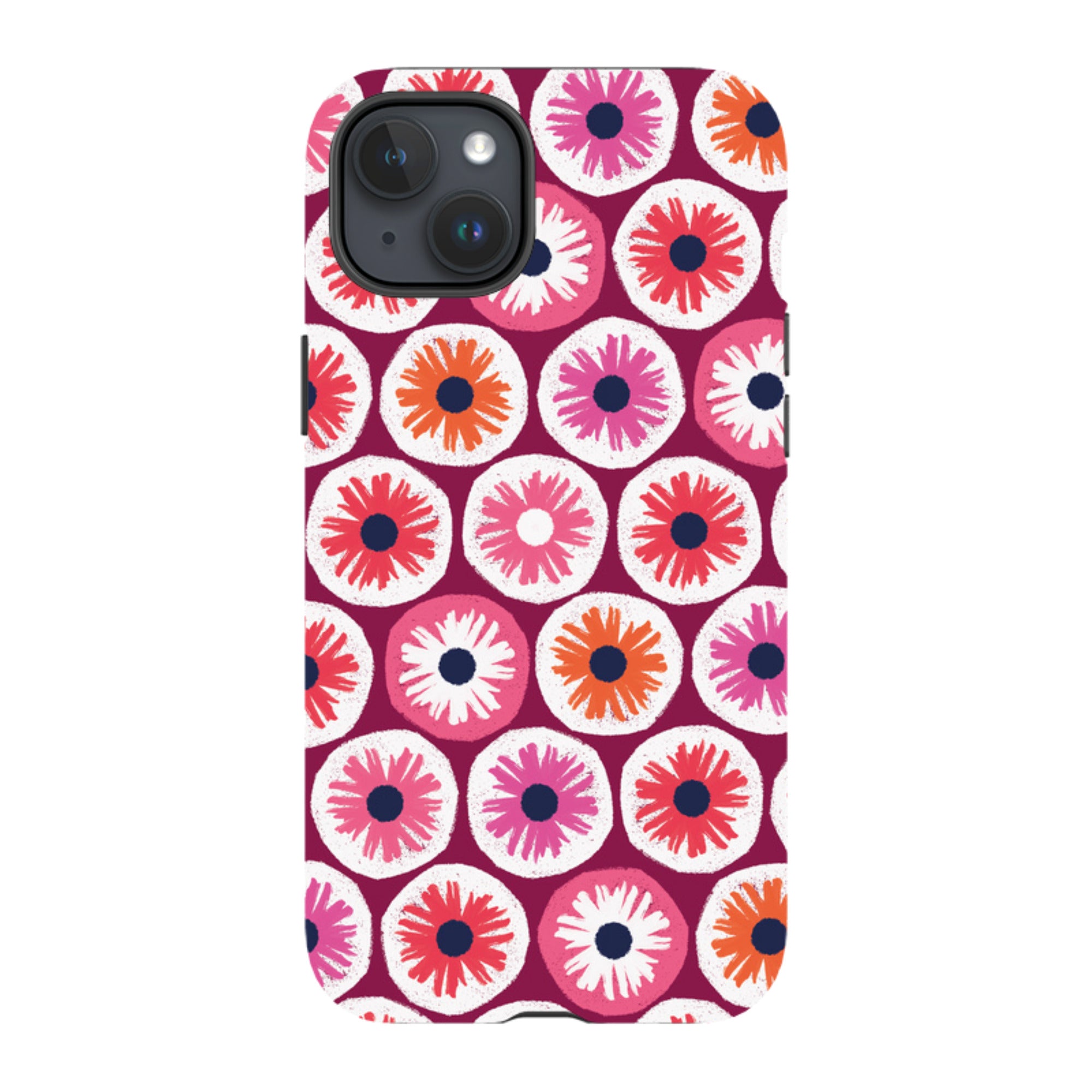 iPhone MagSafe Tough Case -  Penny Flowers Red By Ali Brookes