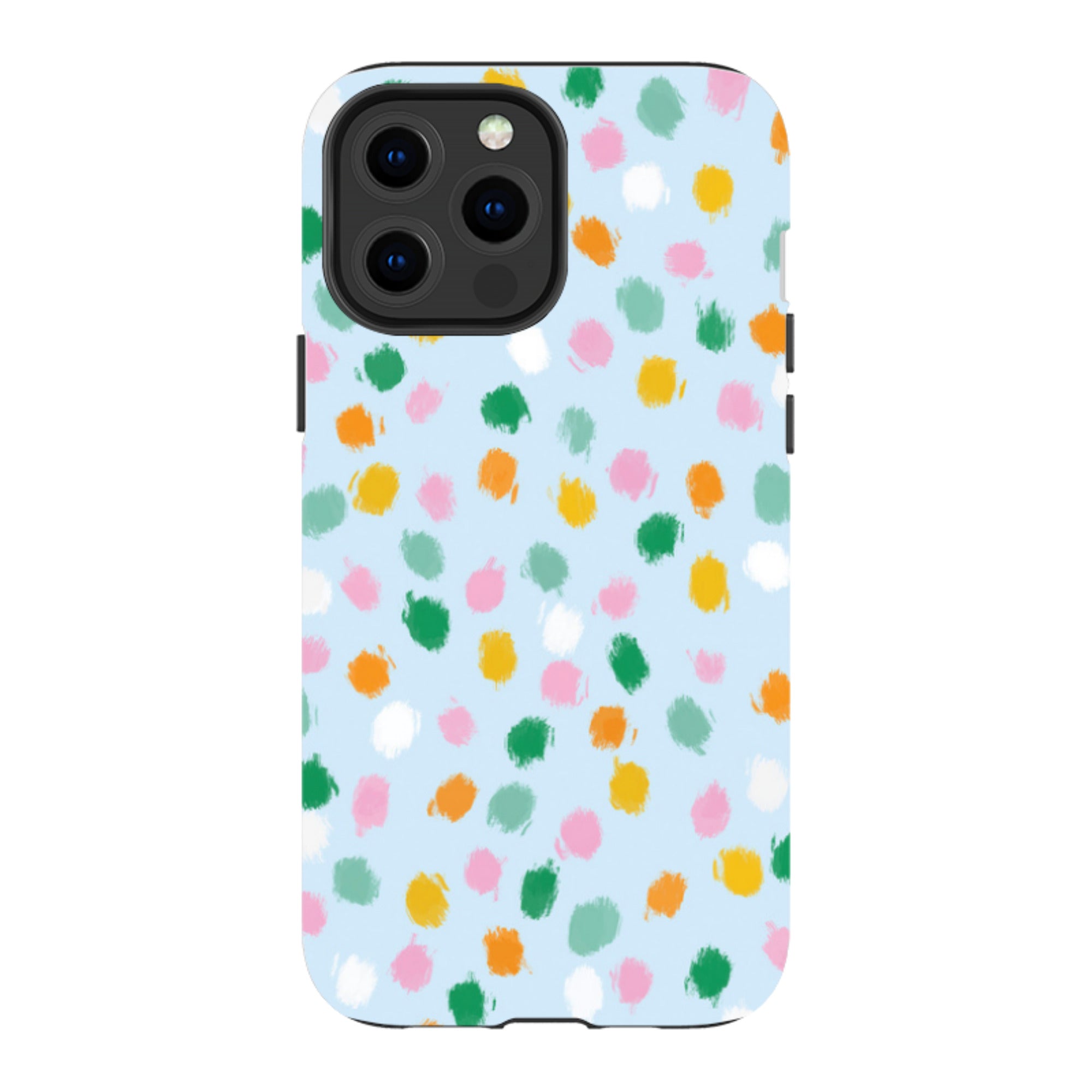 iPhone Tough Case - Spotty Co-Ordinate By Lee Foster Wilson