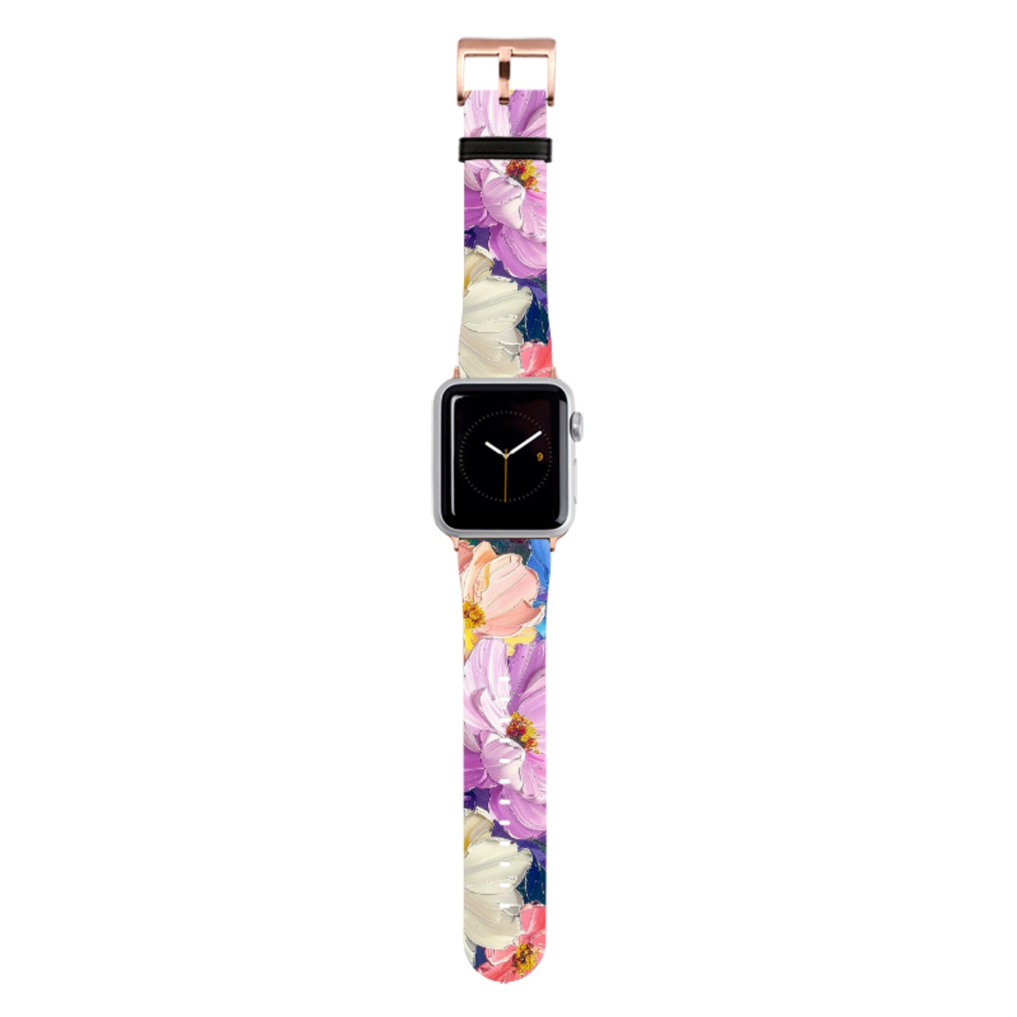 Summer Floral Abbots Oak Apple Watch Strap