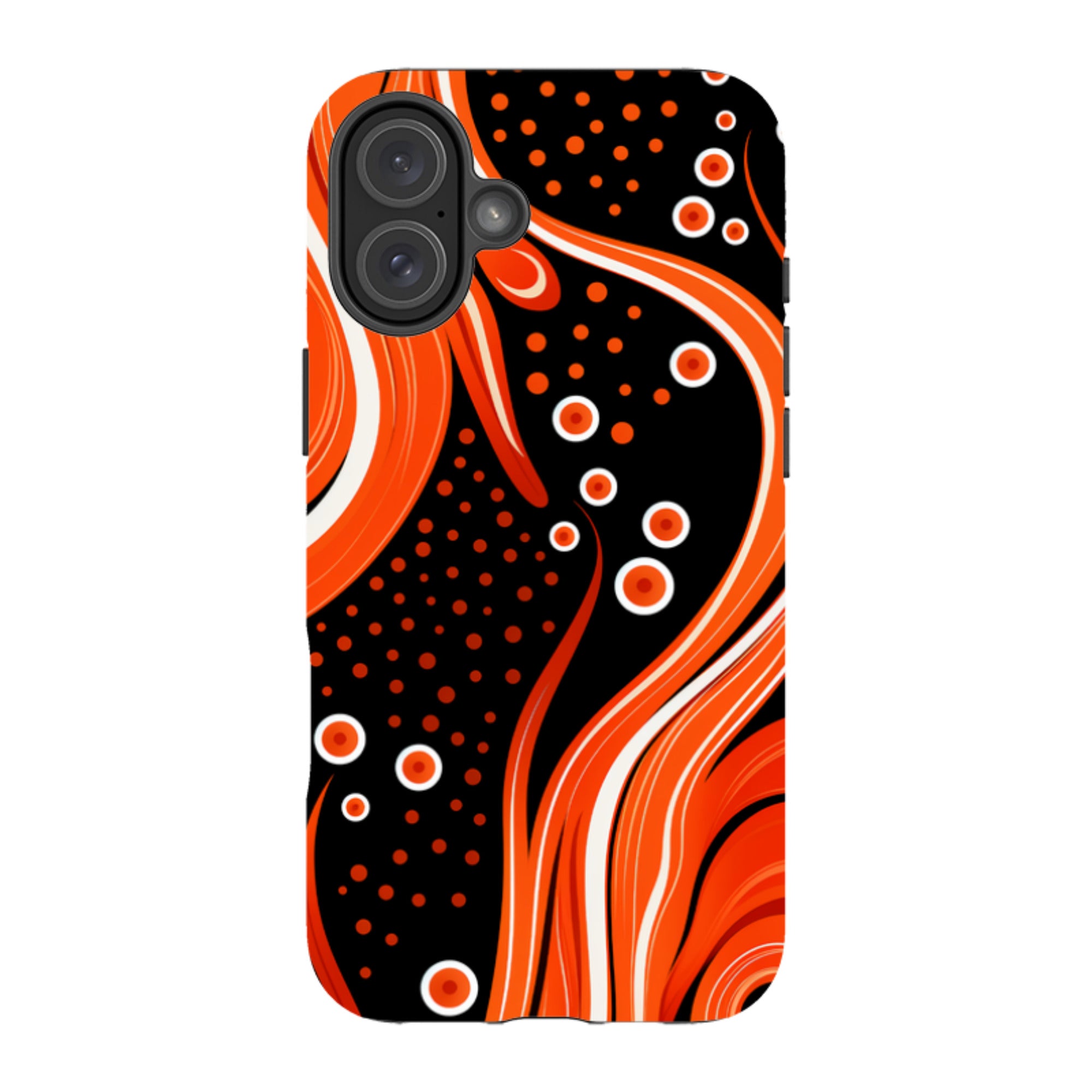 iPhone MagSafe Tough Case - Red Wave Stars