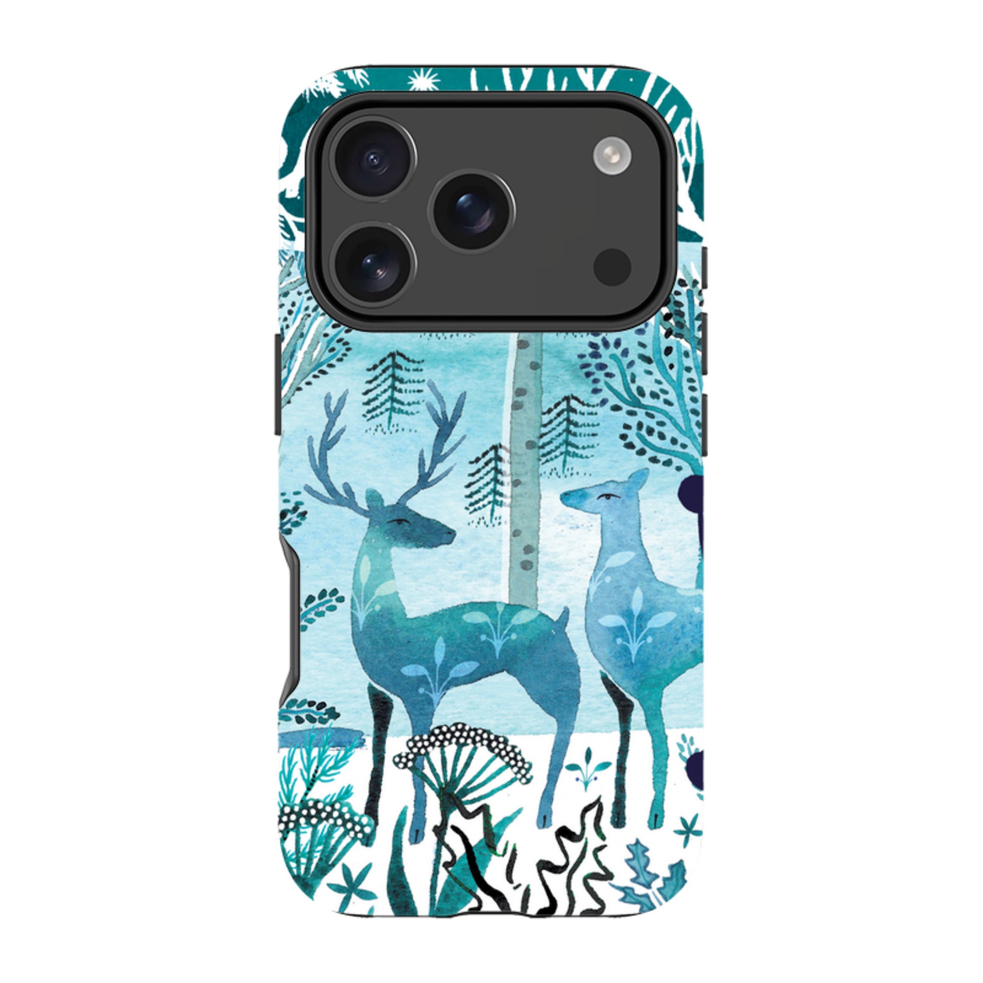 iPhone Tough Case - Frosted Branches By Emma Frances Grant