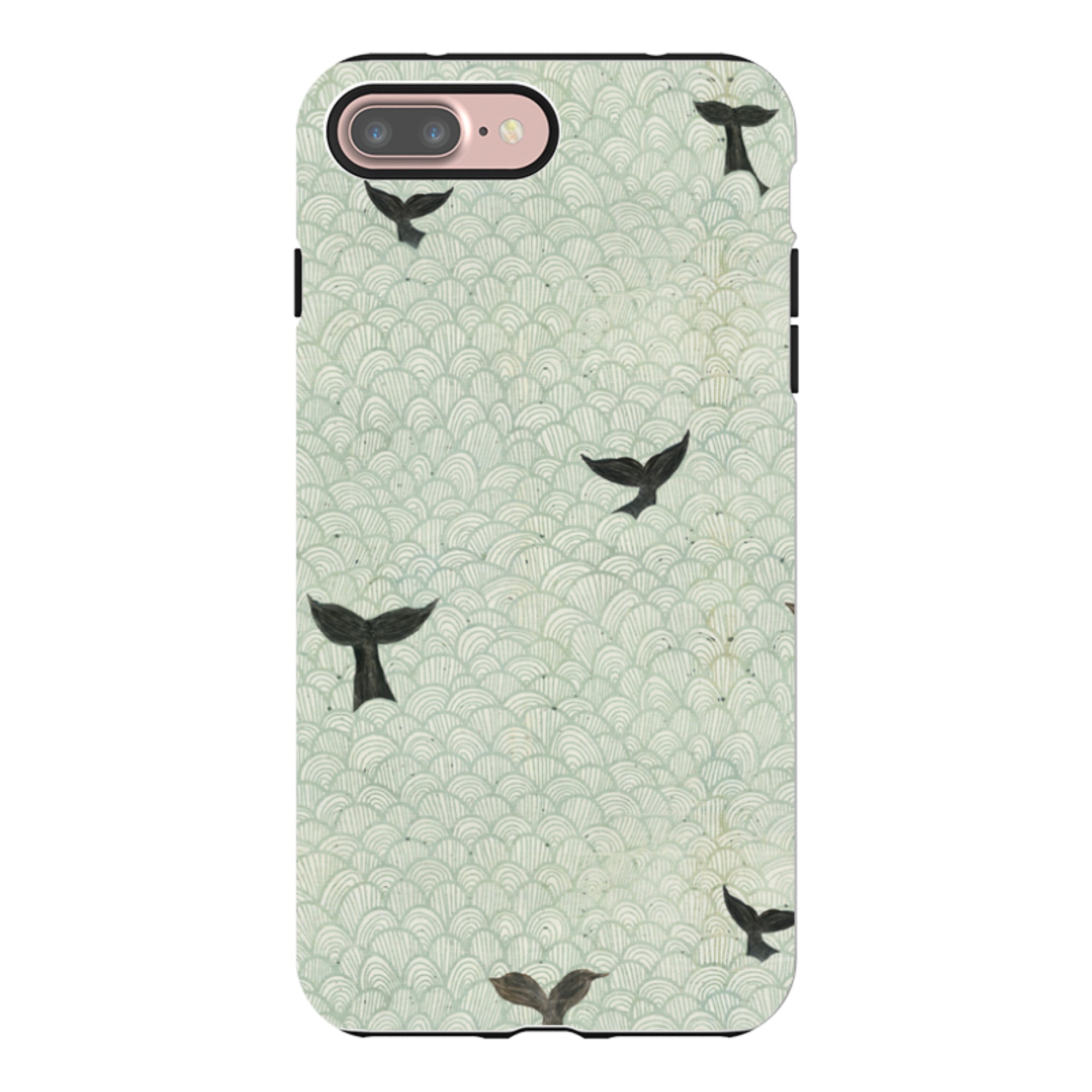 iPhone Tough Case - Whale Tails By Katherine Quinn