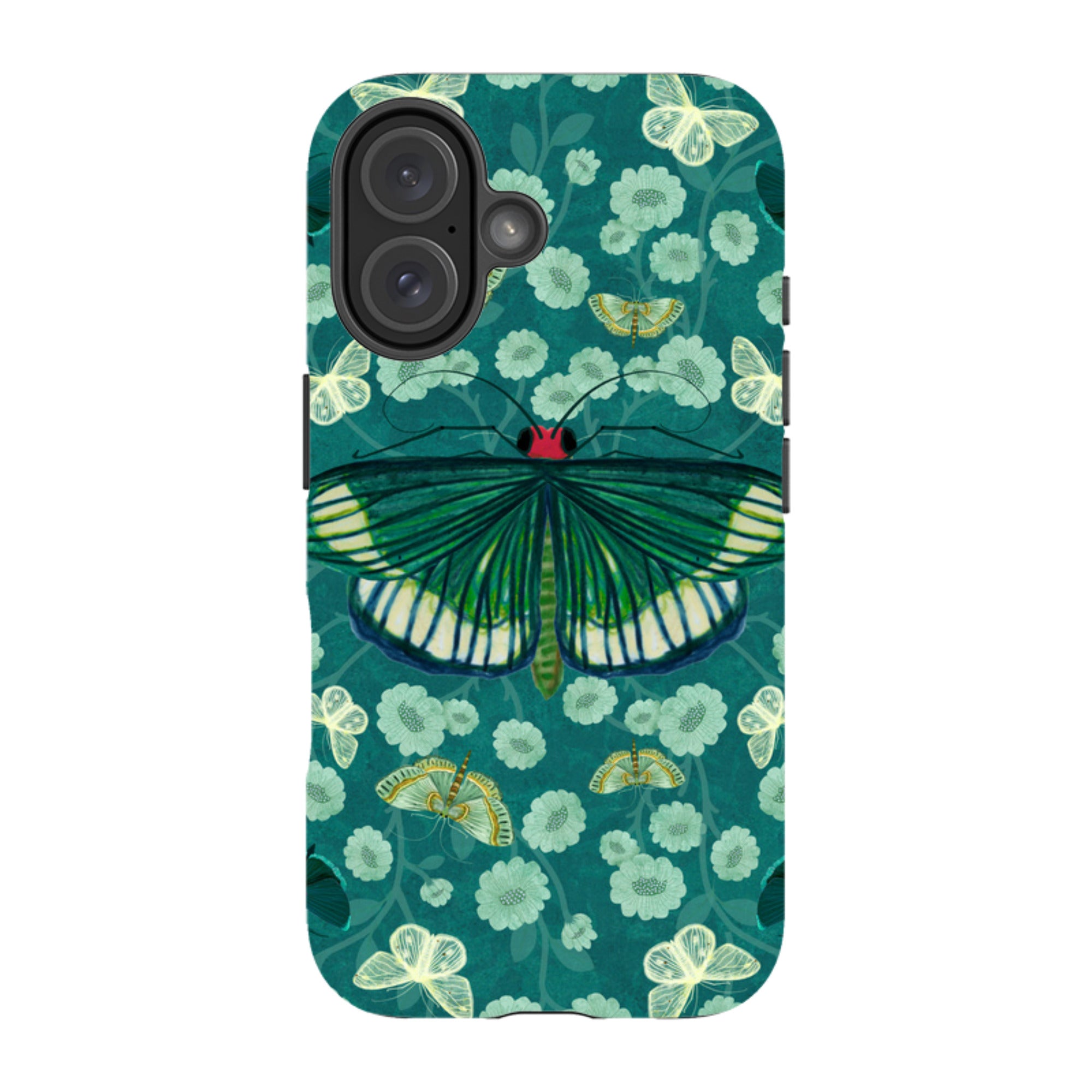 iPhone Tough Case - Big Moth 2 By Katherine Quinn