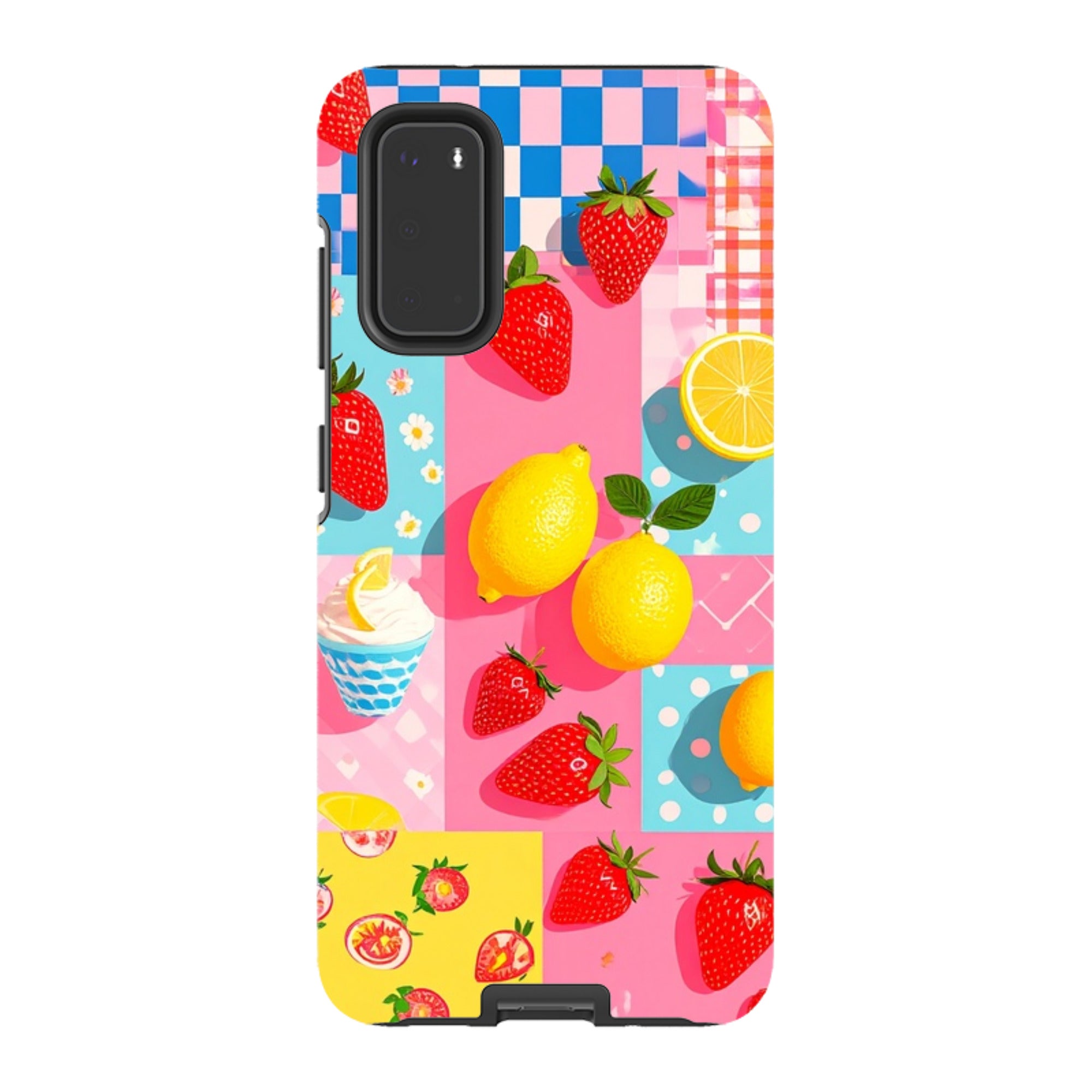 Samsung Tough Case - Lemon Strawberry Icecream
