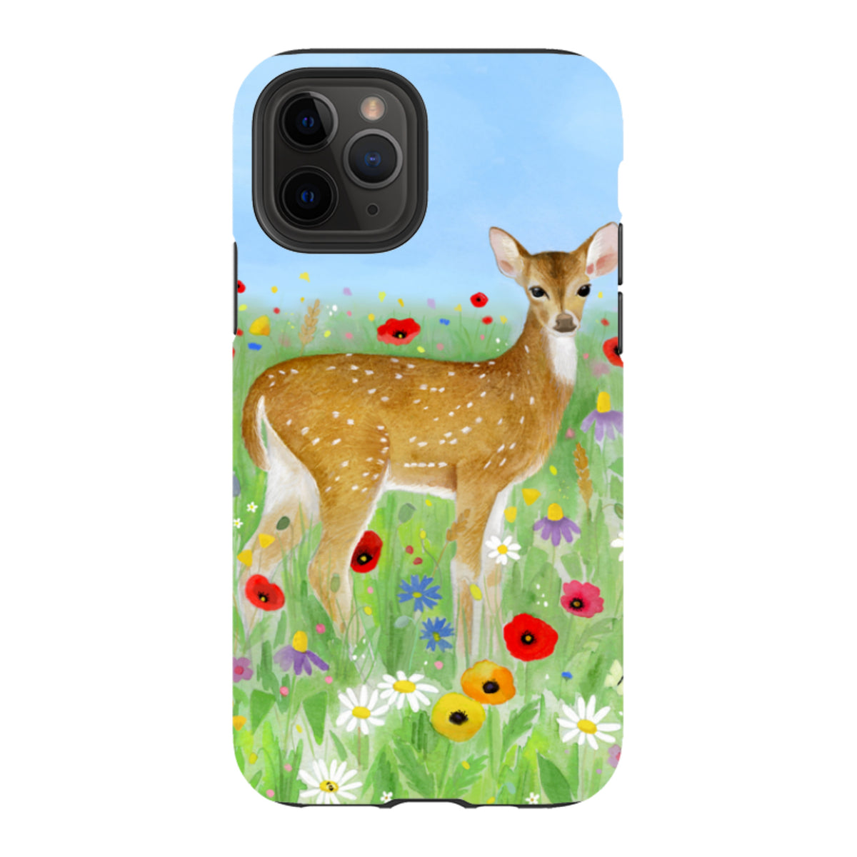 iPhone Tough Case - Fawn By Bex Parkin