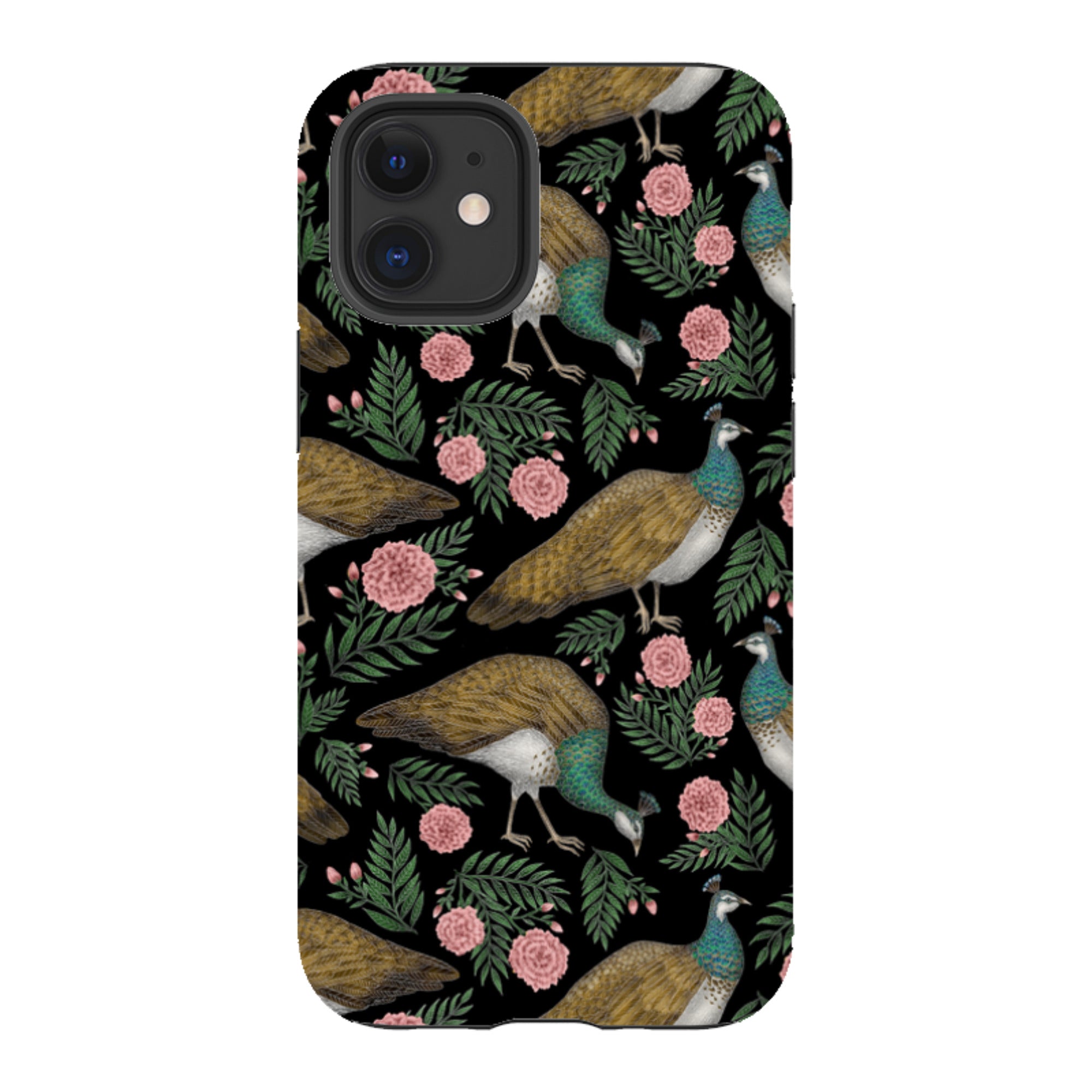 iPhone Tough Case - Peahen By Catherine Rowe