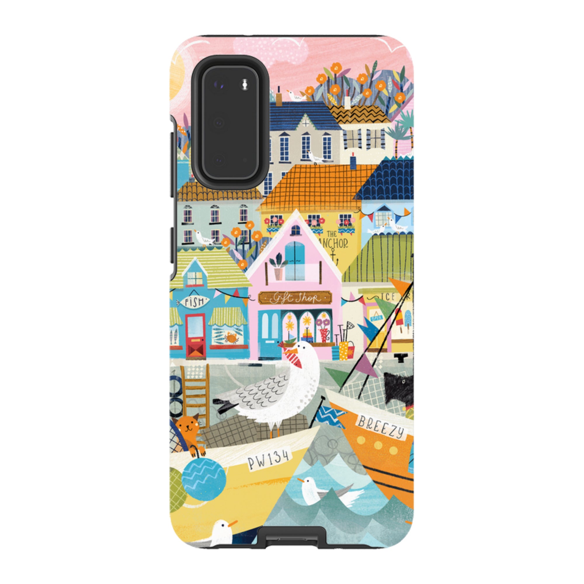 Samsung Tough  Case - Harbour 1 By Ali Brookes