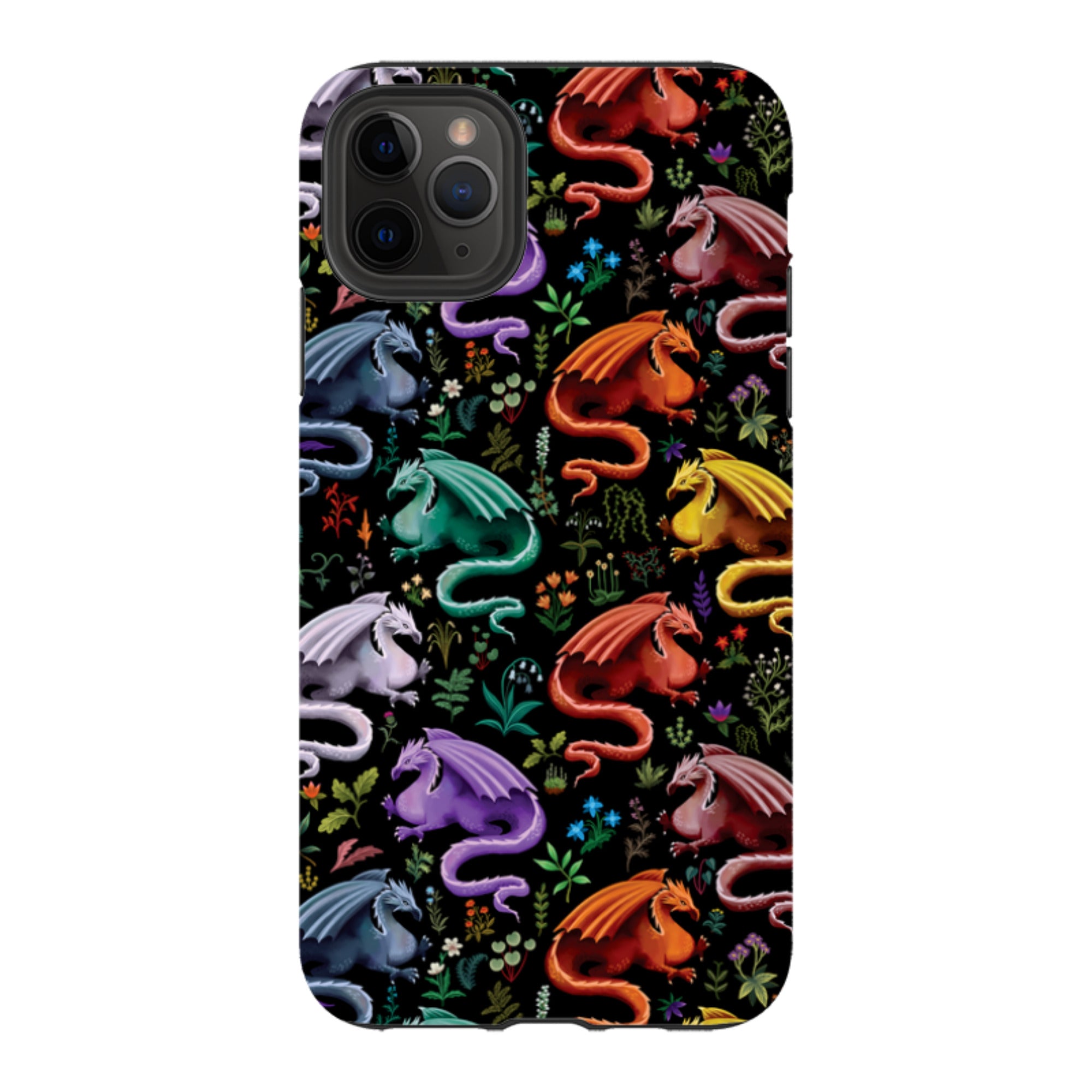 iPhone Tough Case - Dragons By Anna Stead