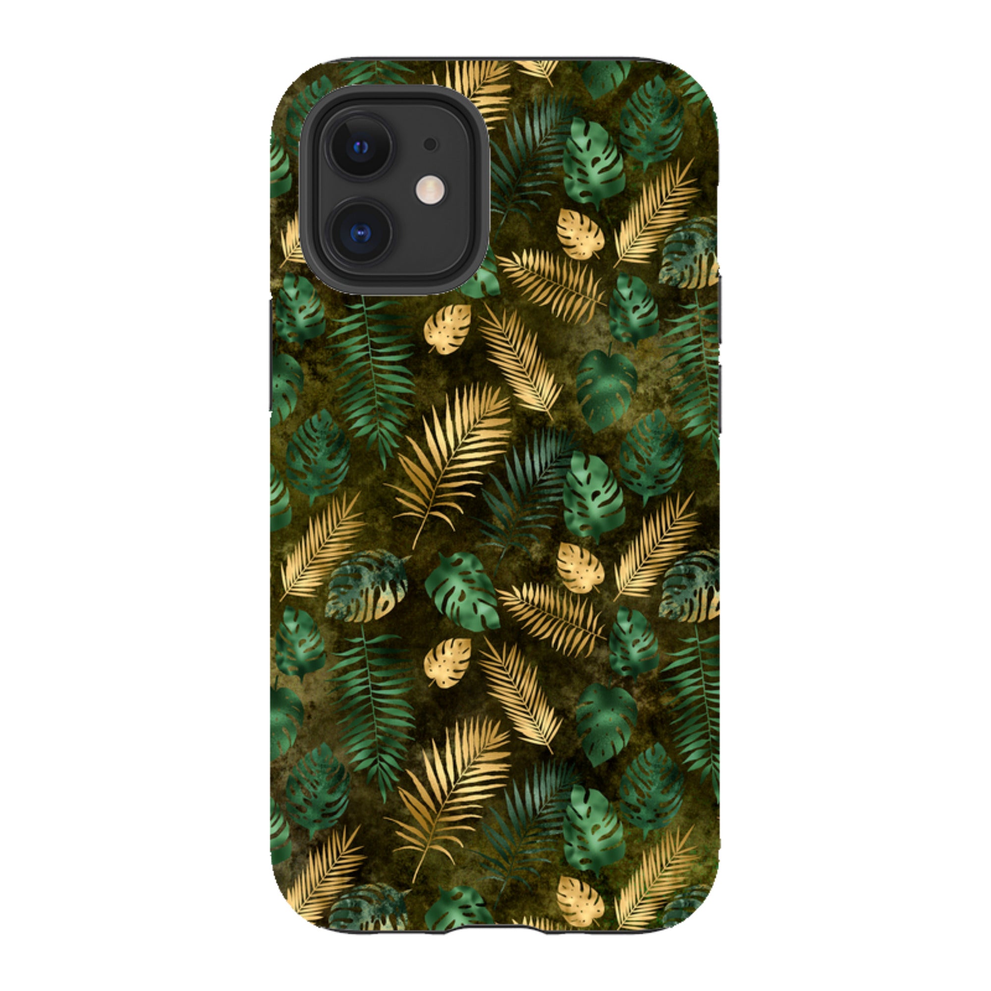 iPhone Tough Case - Feather Greens