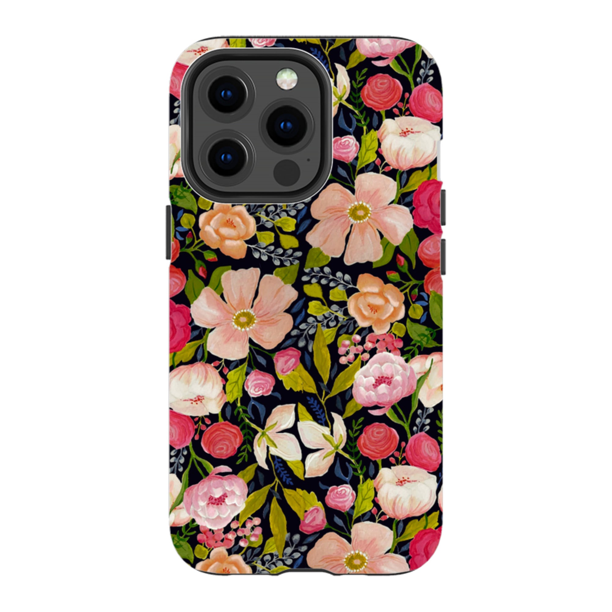iPhone Tough Case - Vintage Roses By Bex Parkin