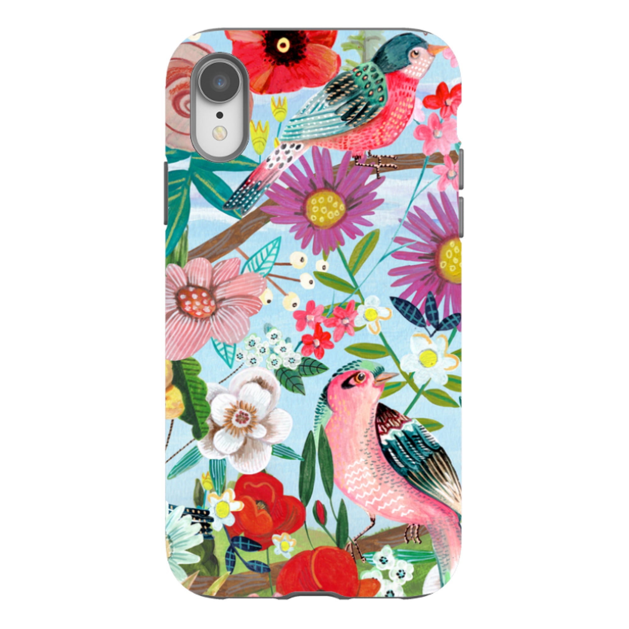 iPhone Tough Case - Birds By Caroline Bonne Muller