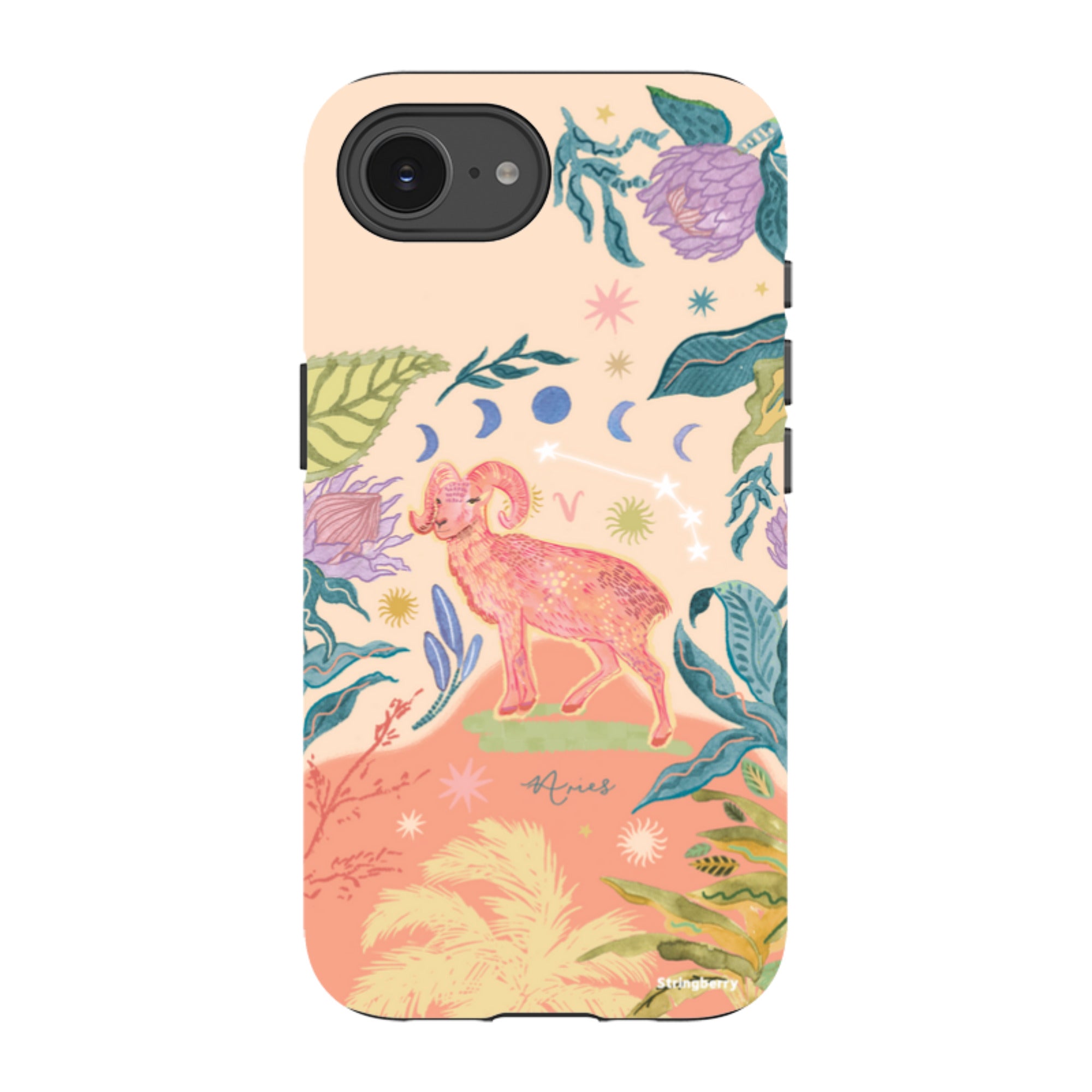 iPhone Tough Case - Aries By Emma Frances Grant