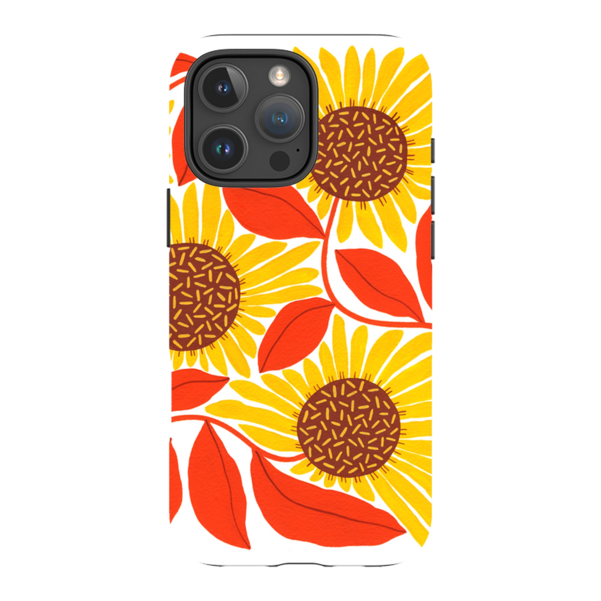 iPhone MagSafe Tough Case -  Sunflower By Madalina Andronic