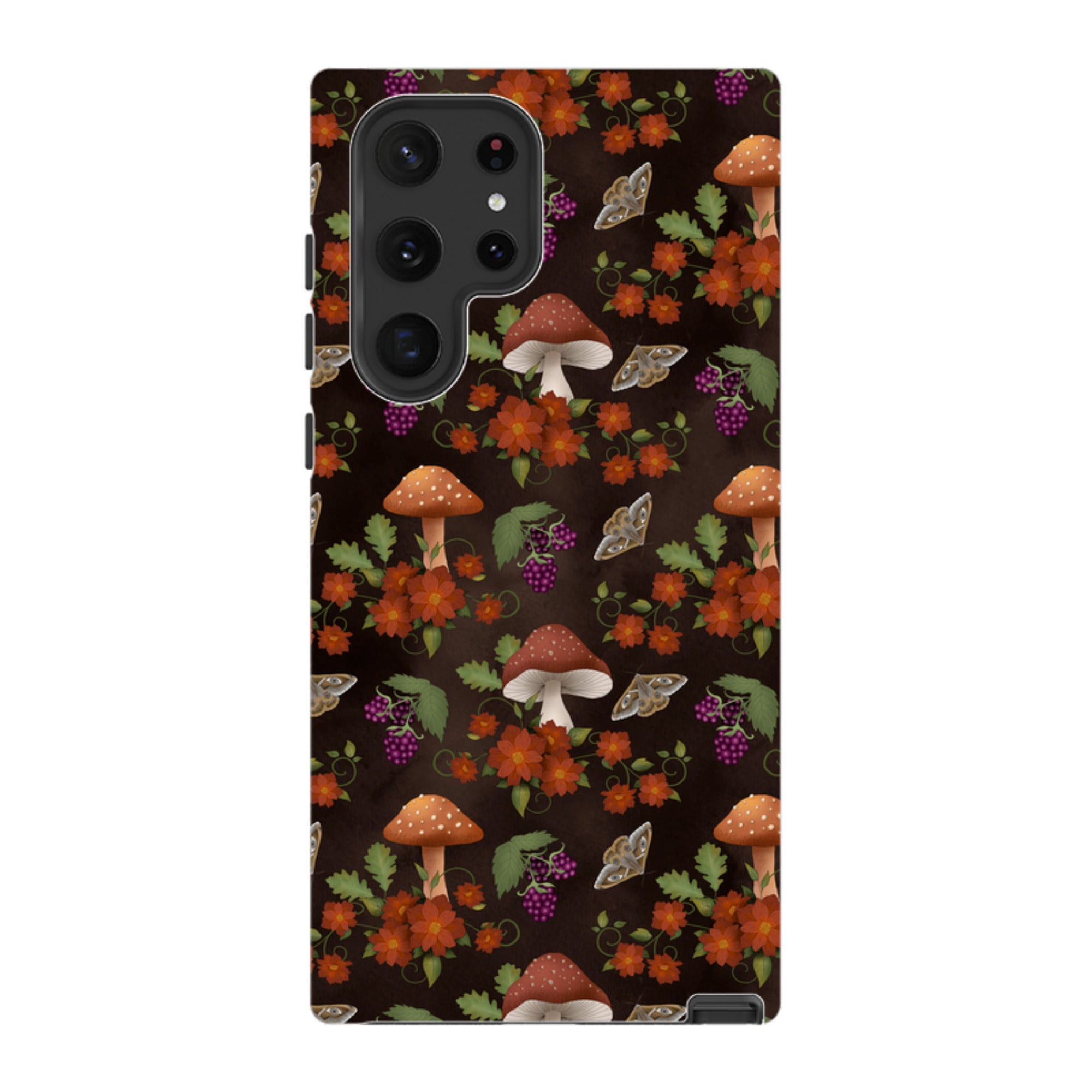 Samsung Tough Case -Mushroom Floral