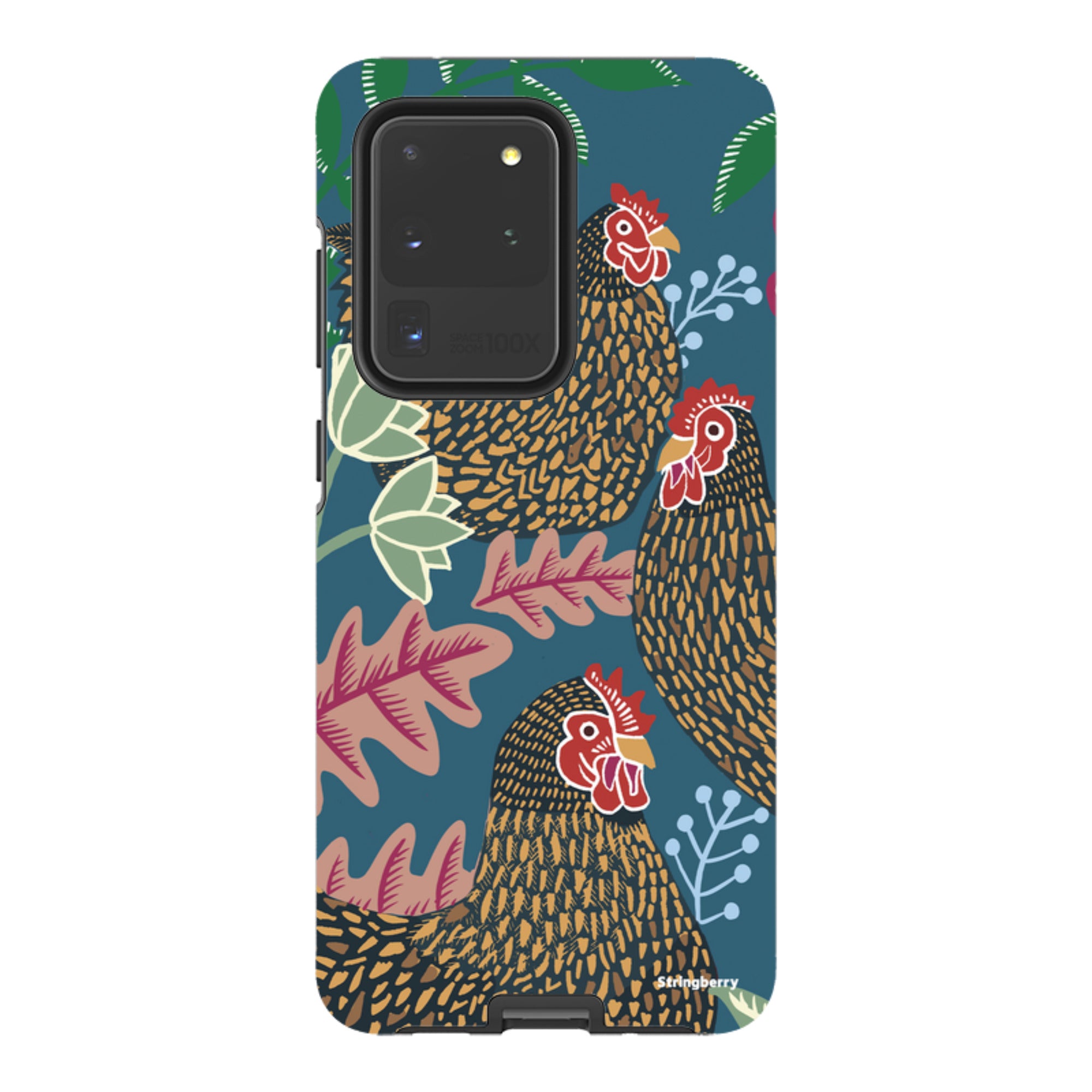 Samsung Tough Case - Three French Hens By Kate Heiss