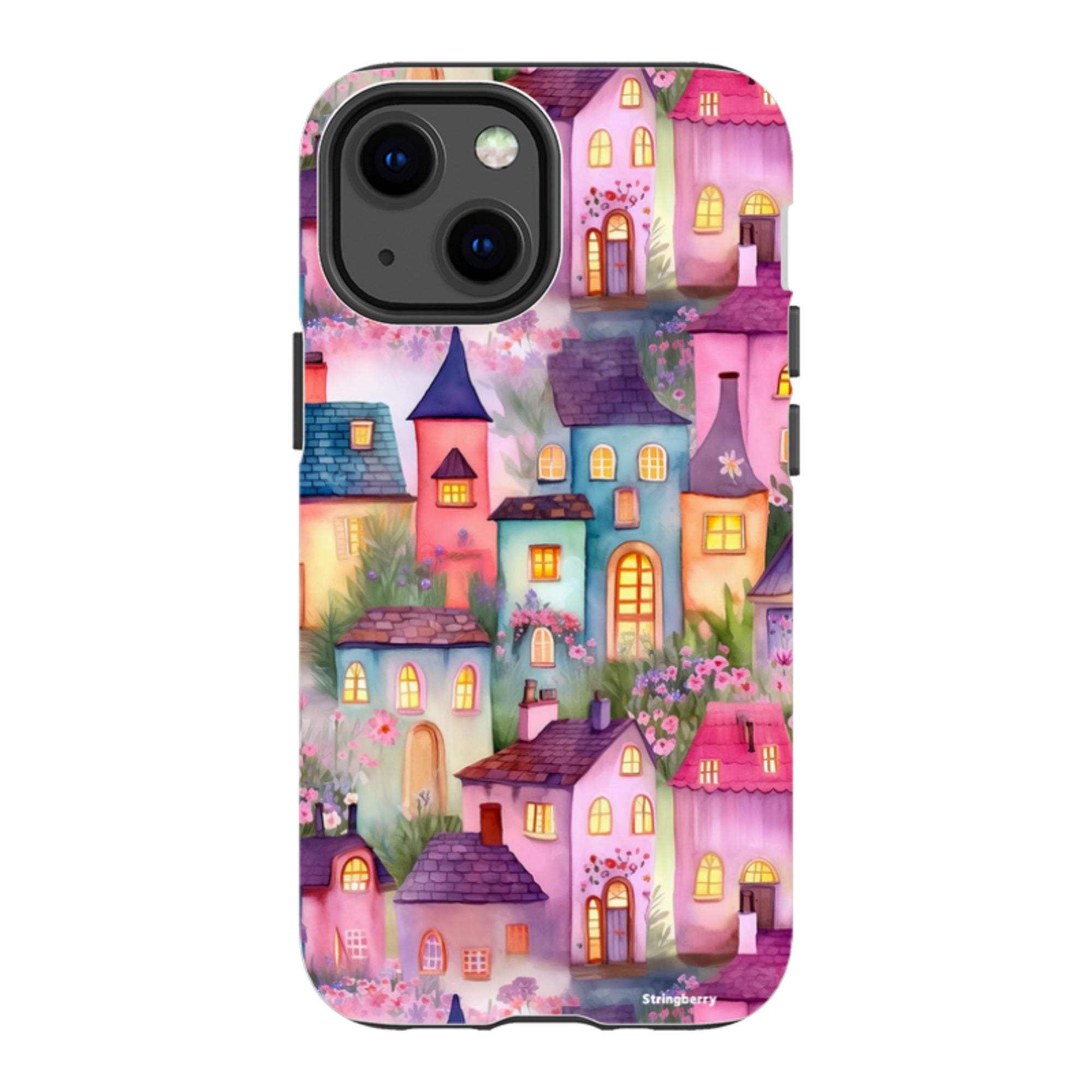 iPhone Tough Case - Fairy Houses