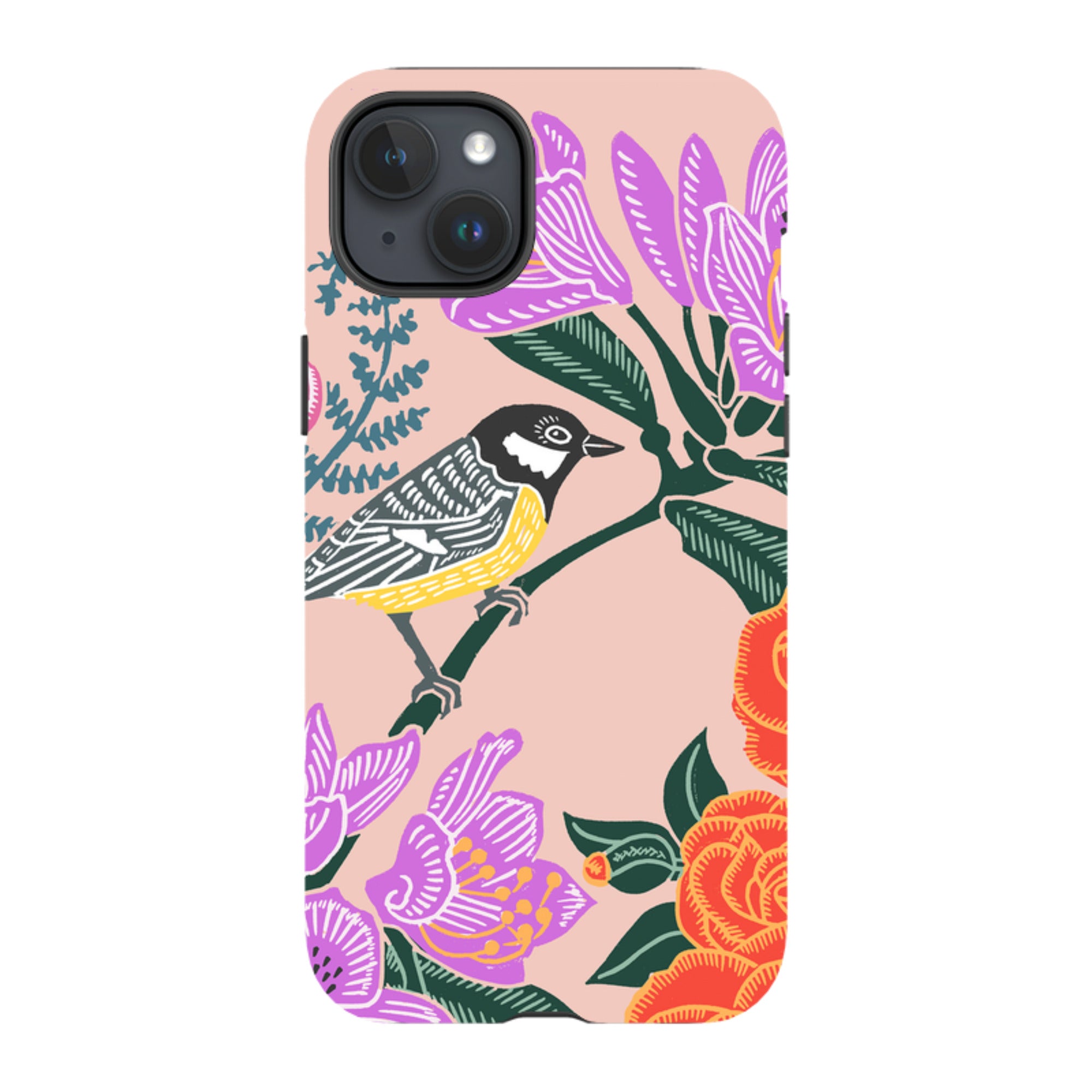 iPhone Tough Case - Camelia By Kate Heiss