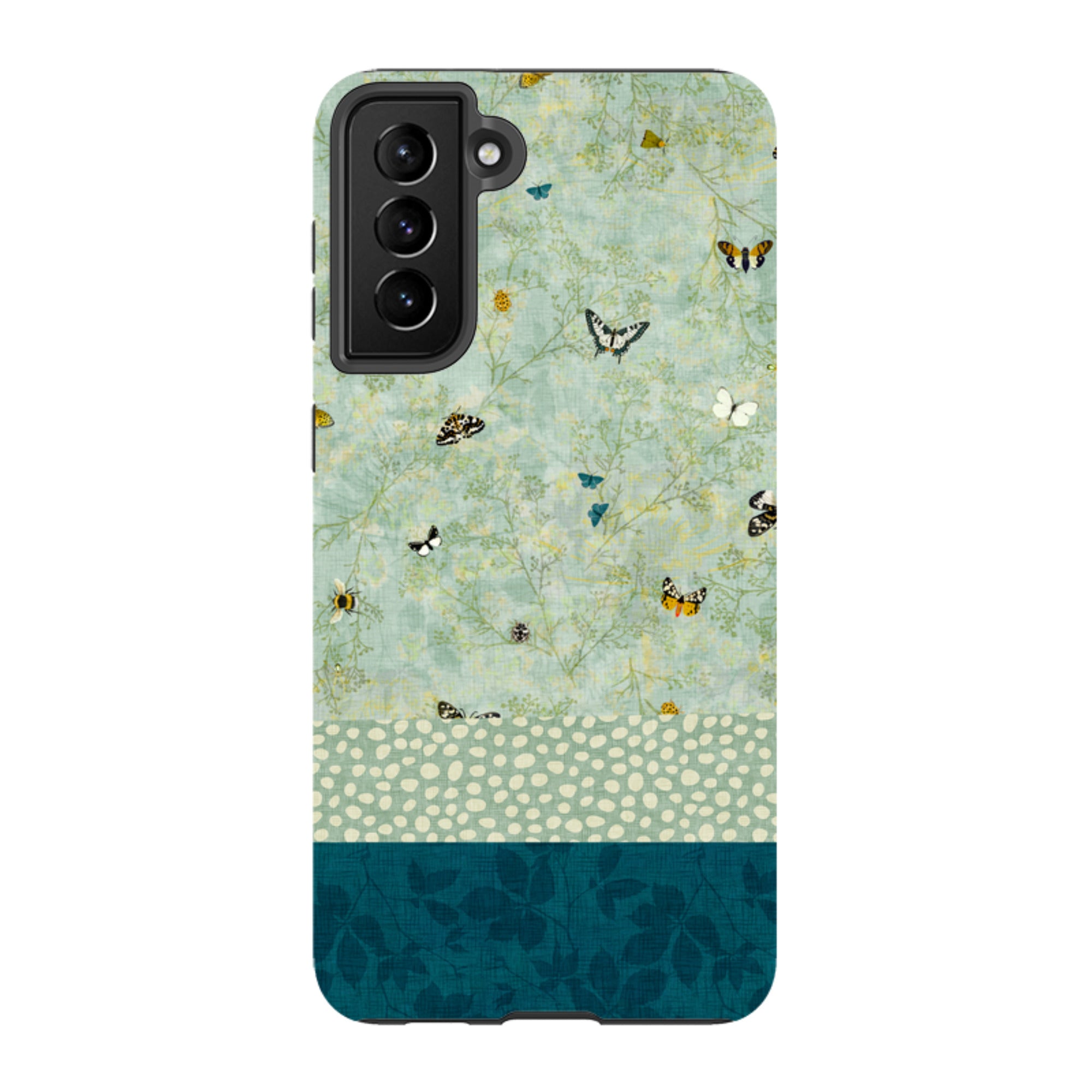 Samsung Tough  Case - Chinoiserie Garden Soft Sage 2 By Katherine Quinn