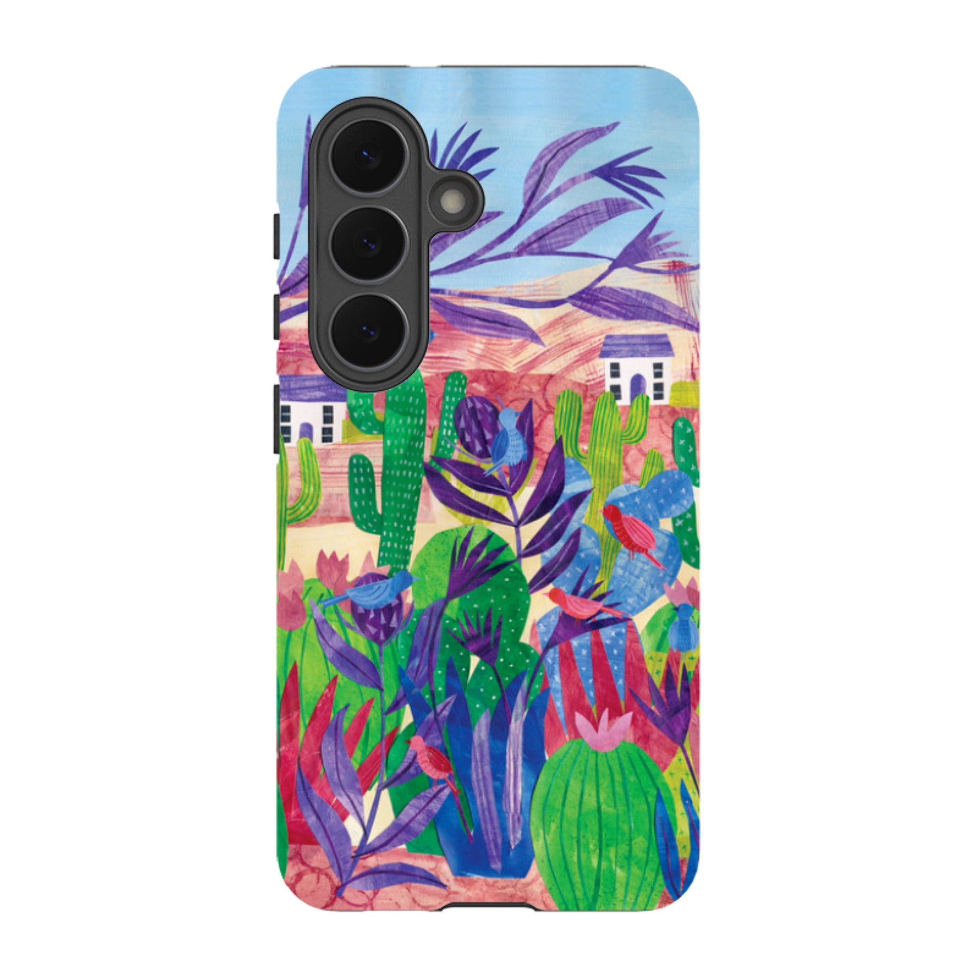 Samsung Tough Case - Desert Cactus By Tracey English