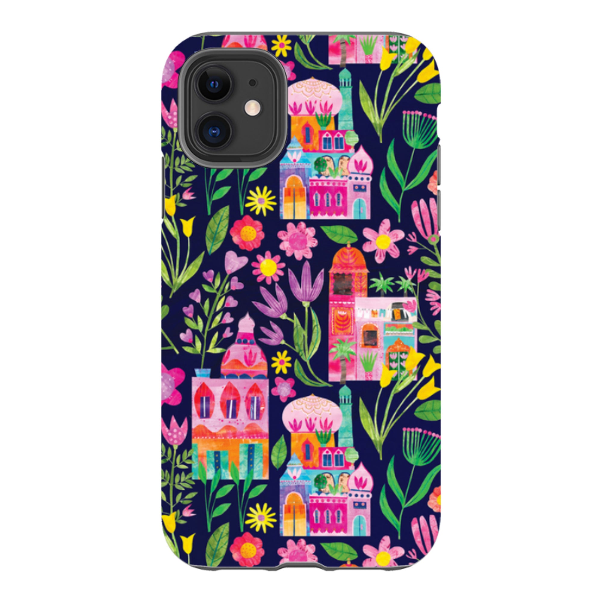 iPhone Tough Case - Indian Summer Dark By Tracey English