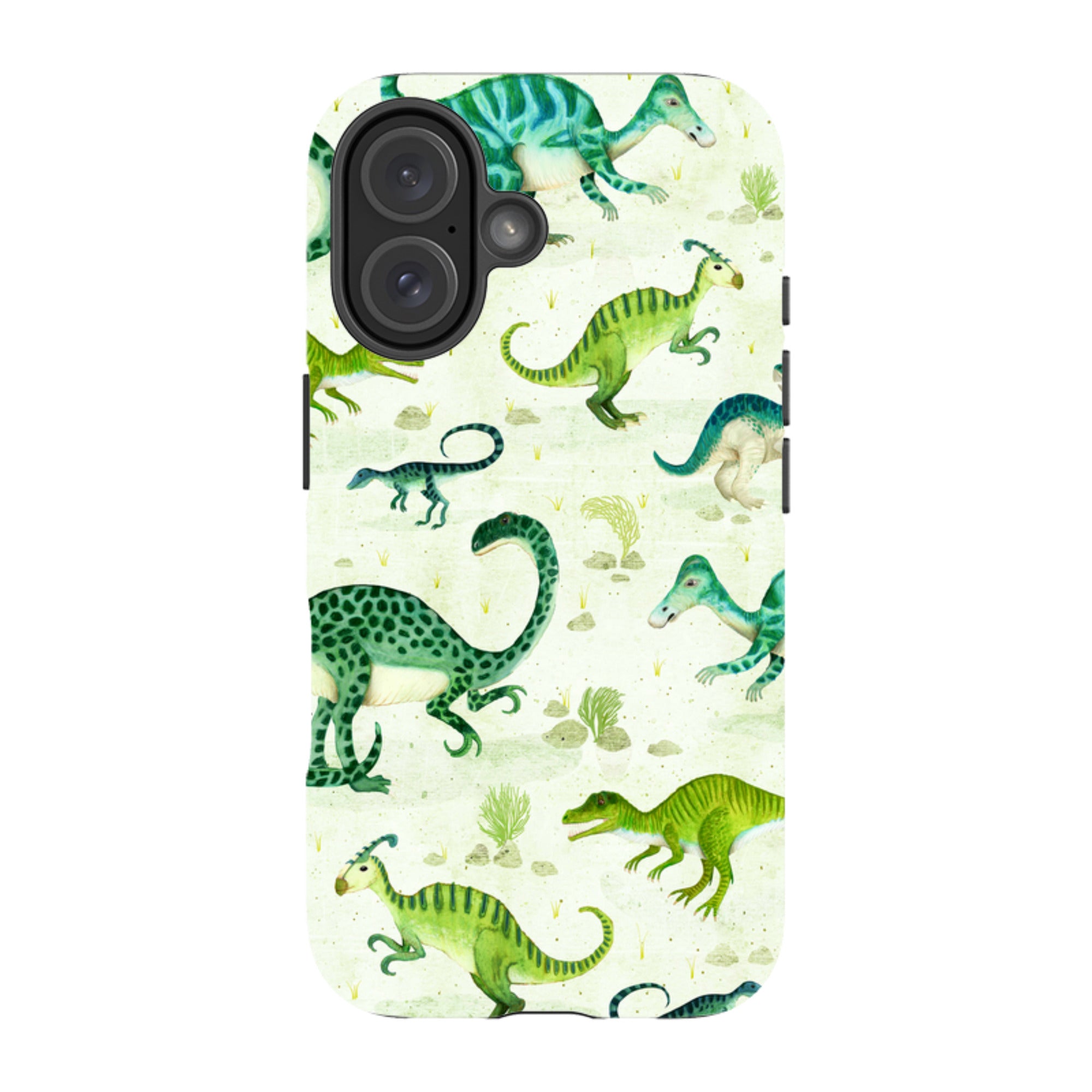 iPhone MagSafe Tough Case - Dinoland By Katherine Quinn