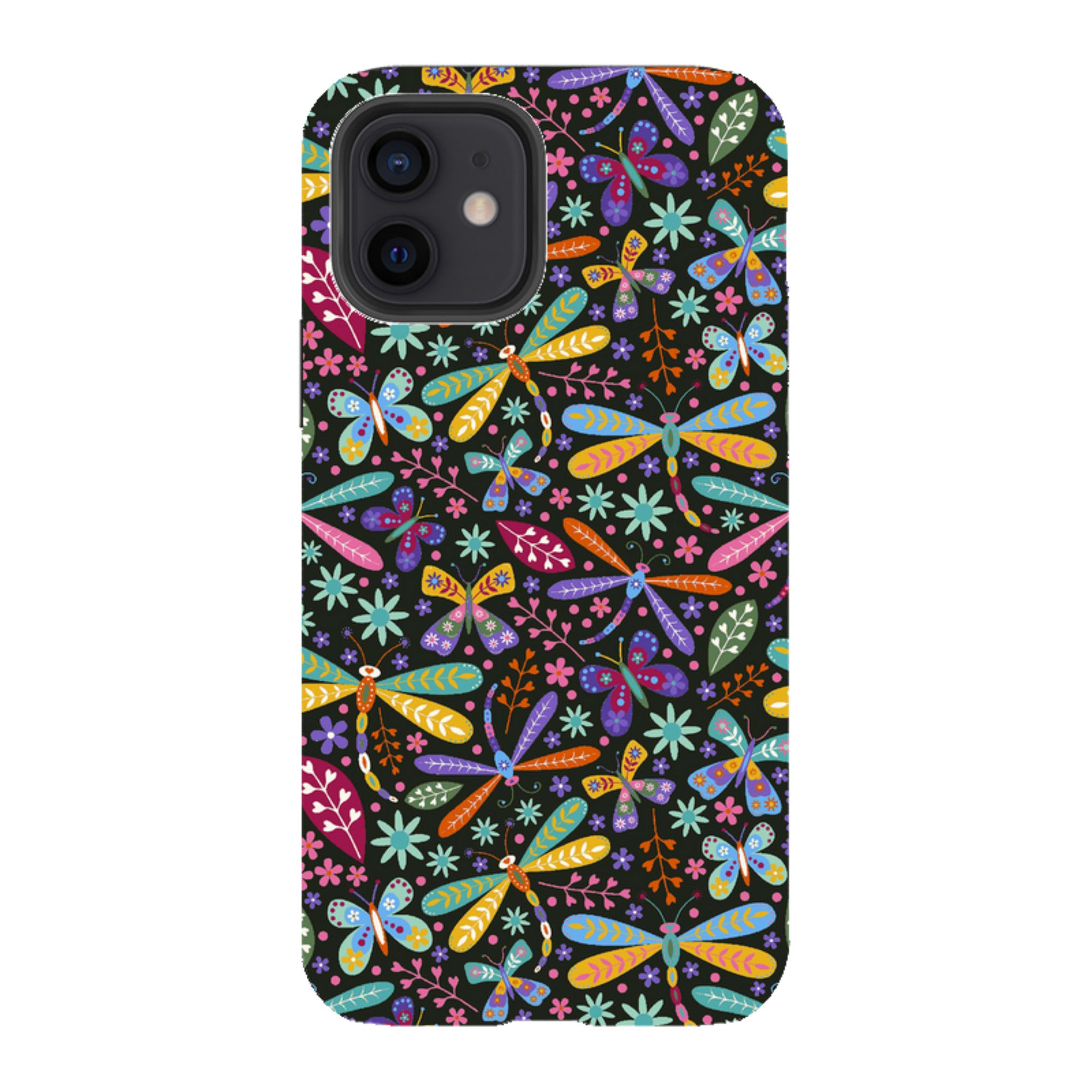 iPhone Tough Case - Dragonflies Multi By Suzy Taylor