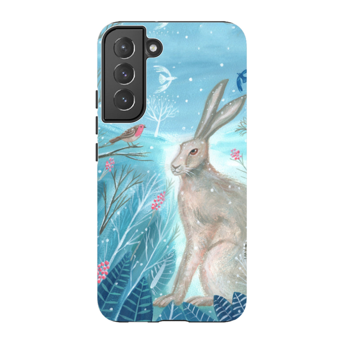 Samsung Tough Case - Winter Hare By Mary Stubberfield