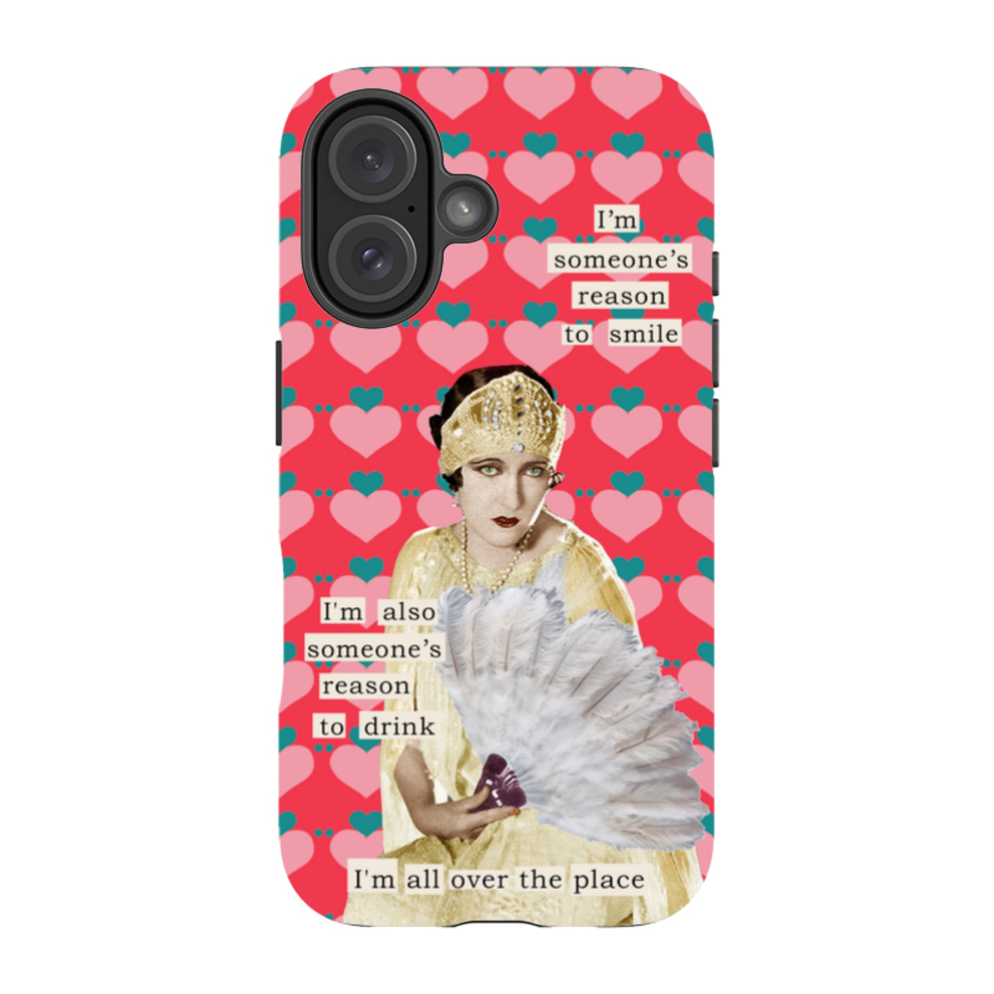 iPhone Tough Case - Someones Reason To Smile By Clare Jordan