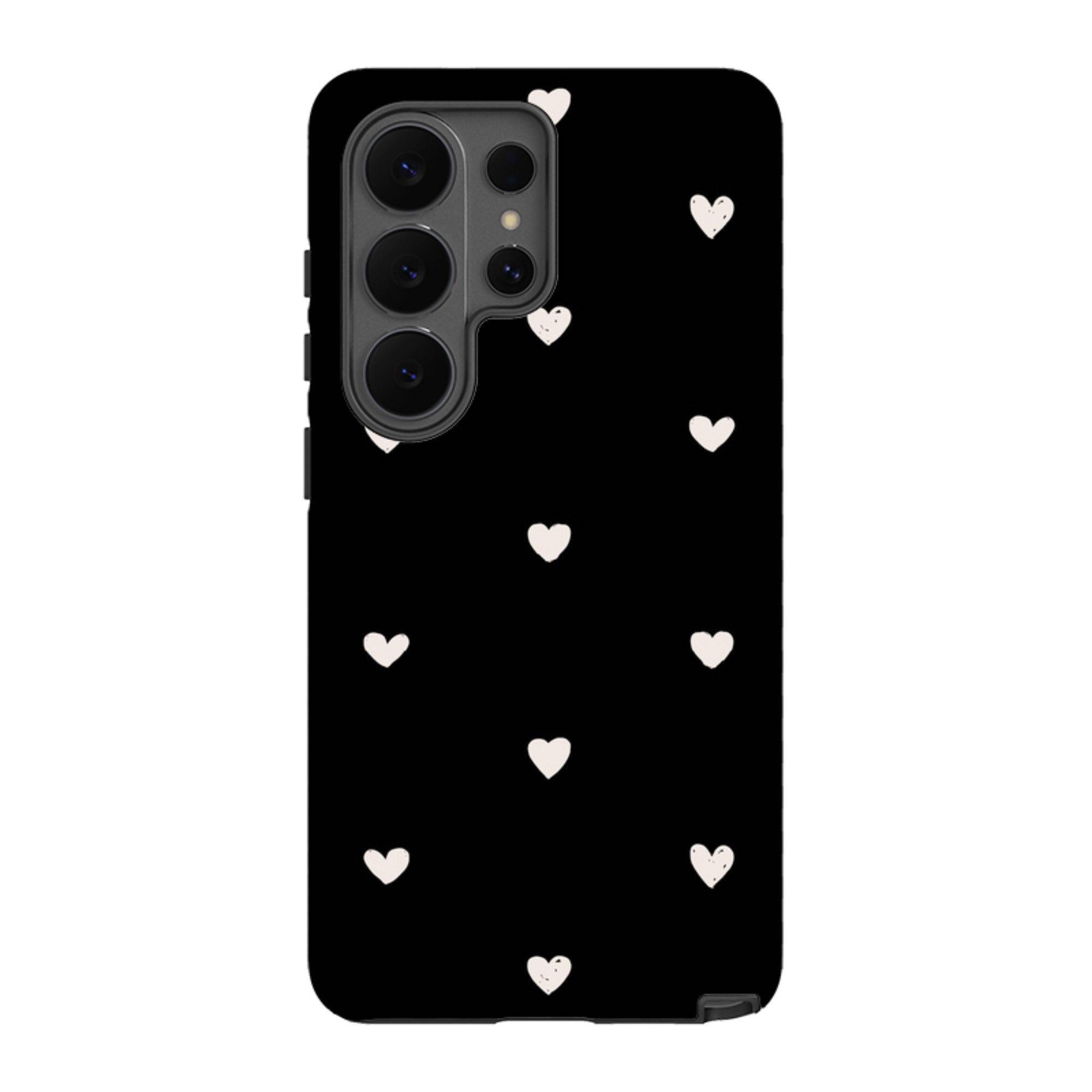 Samsung Tough Case - Hearts Black