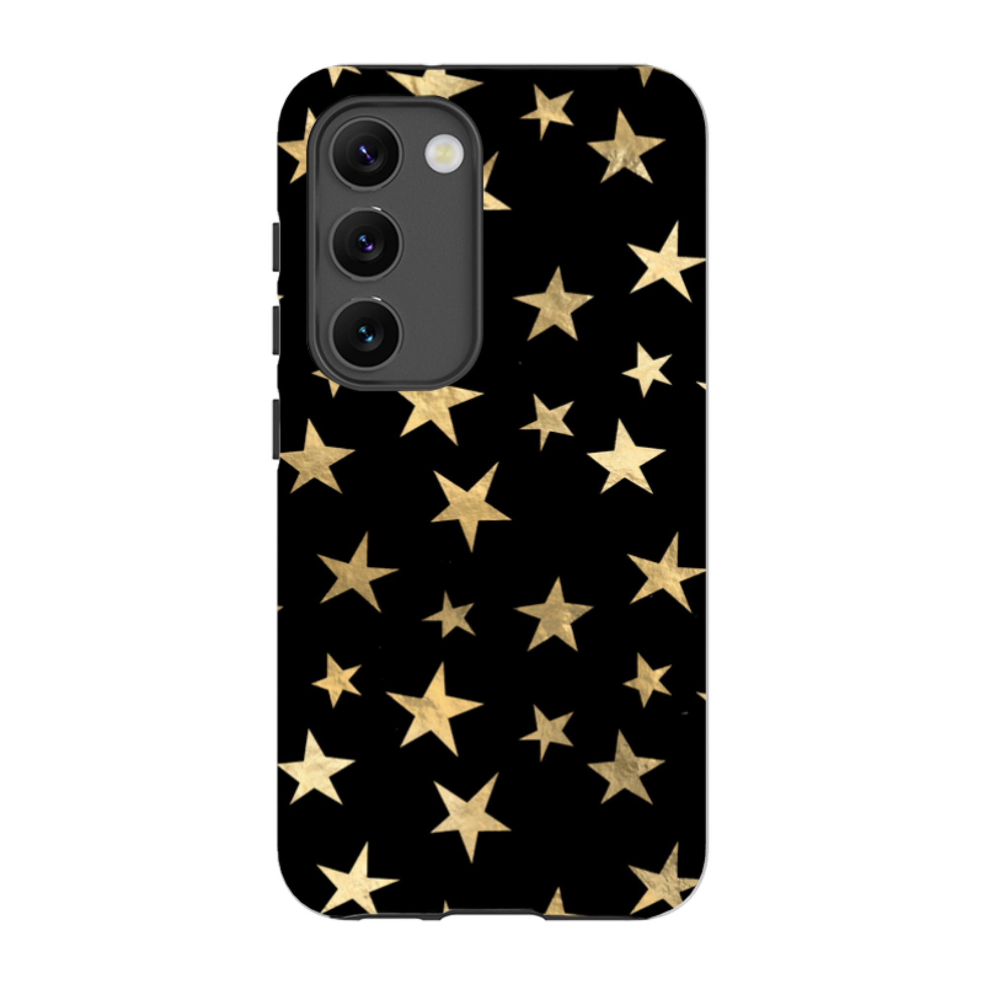 Samsung Tough Case - Black and Gold Stars