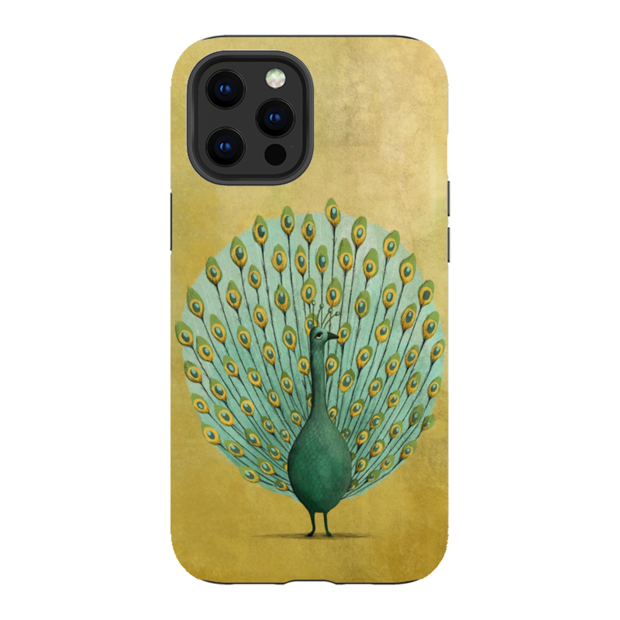 iPhone Tough Case - Peacock By Maja Lindberg