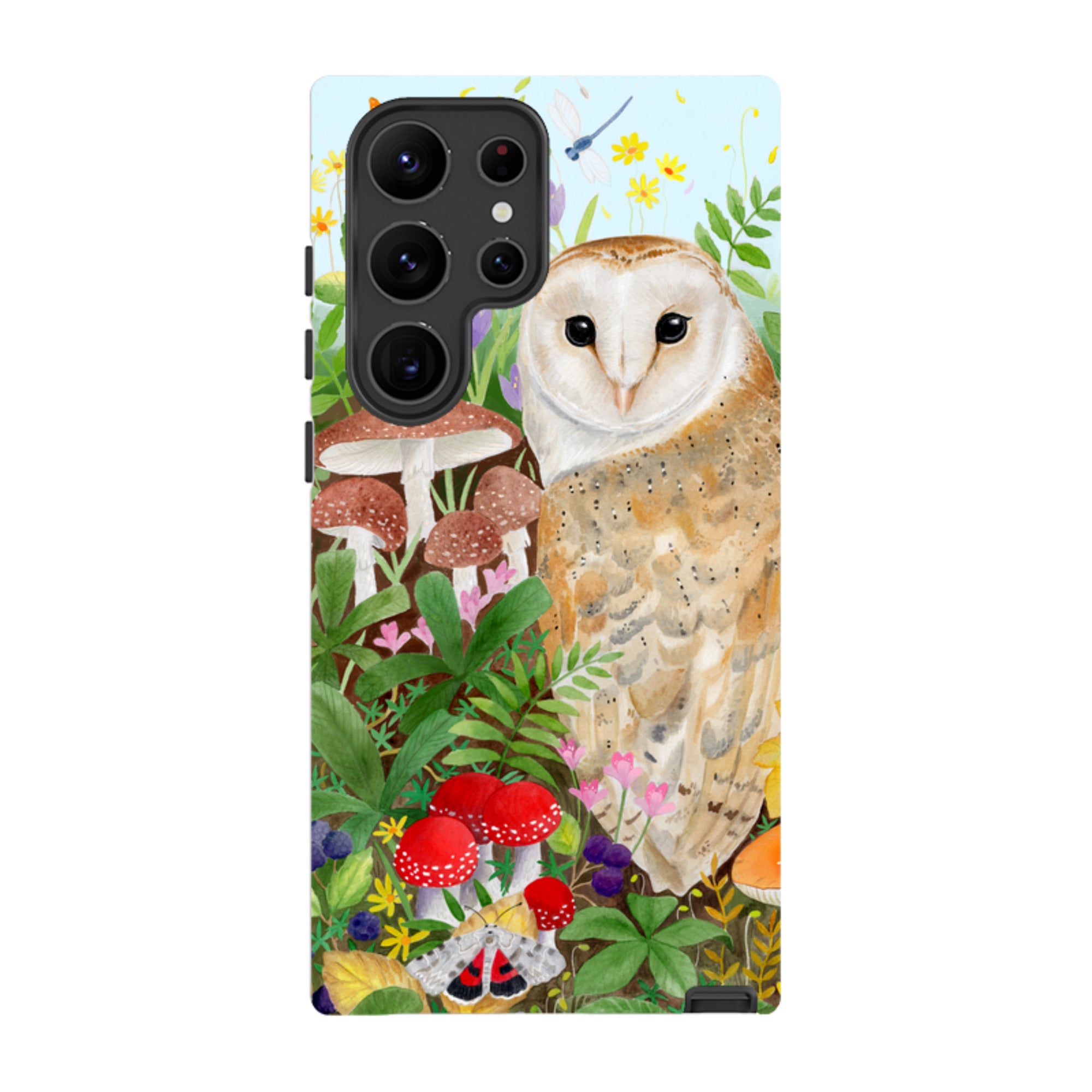 Samsung Tough Case - Owl Garden By Bex Parkin