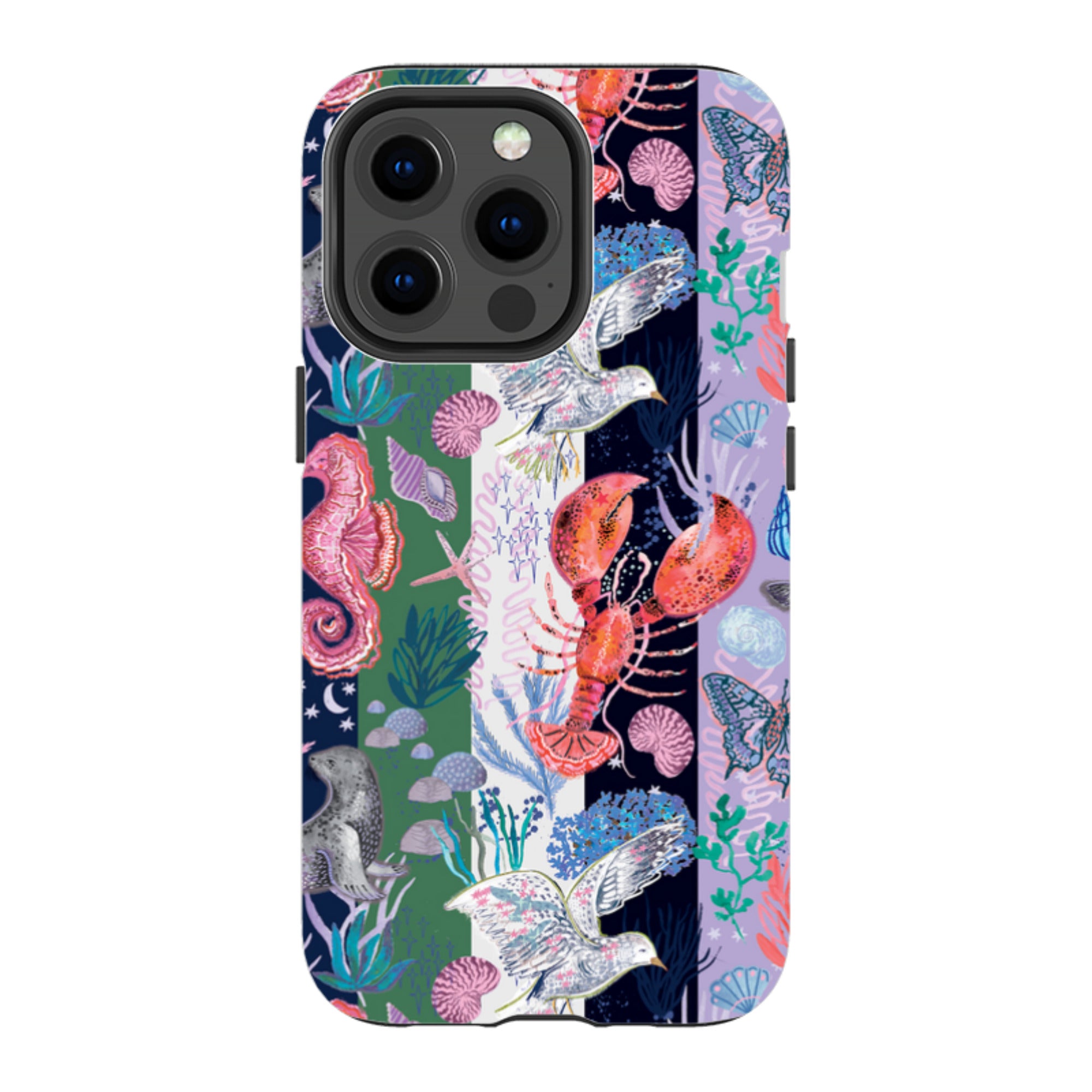 iPhone Case - Coastal Calling Stripe I By Emma Frances Grant